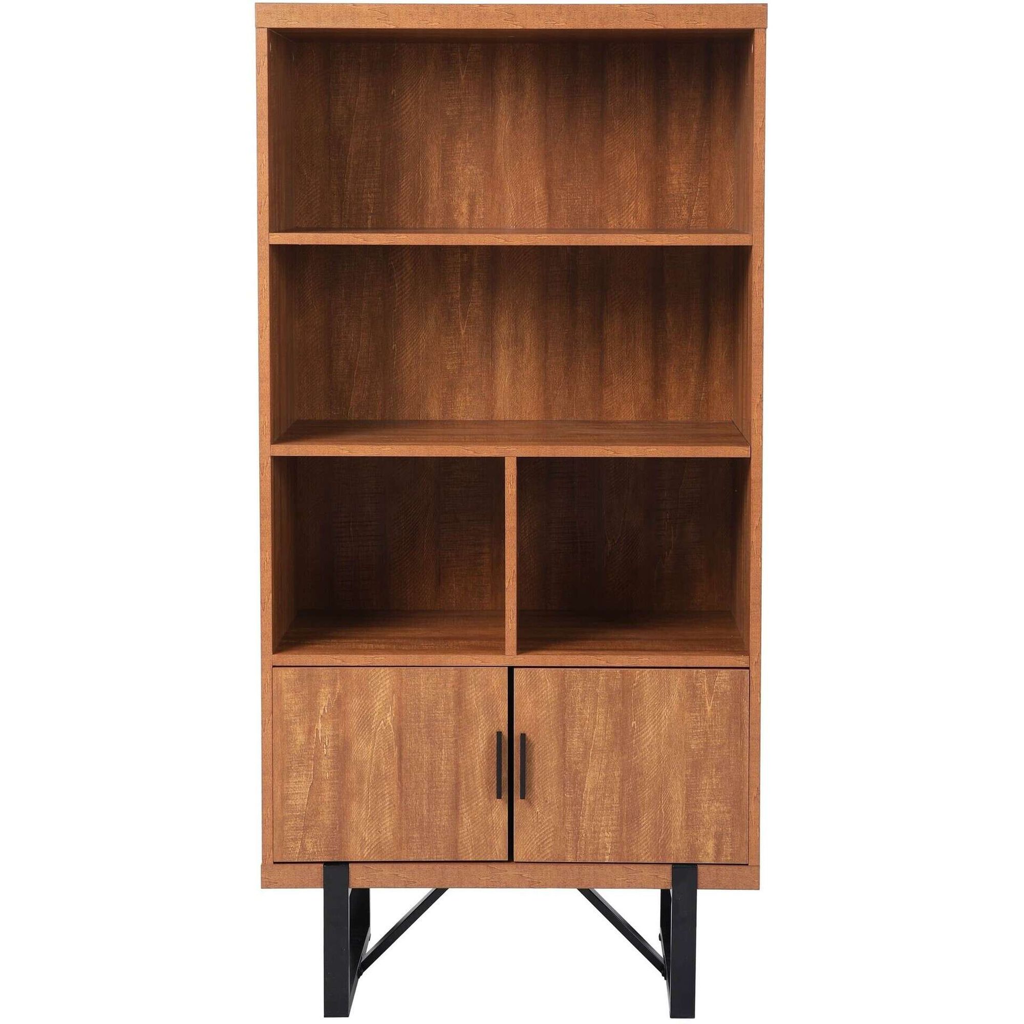 Estante 3 Prateleiras/Portas Nordic Kasa