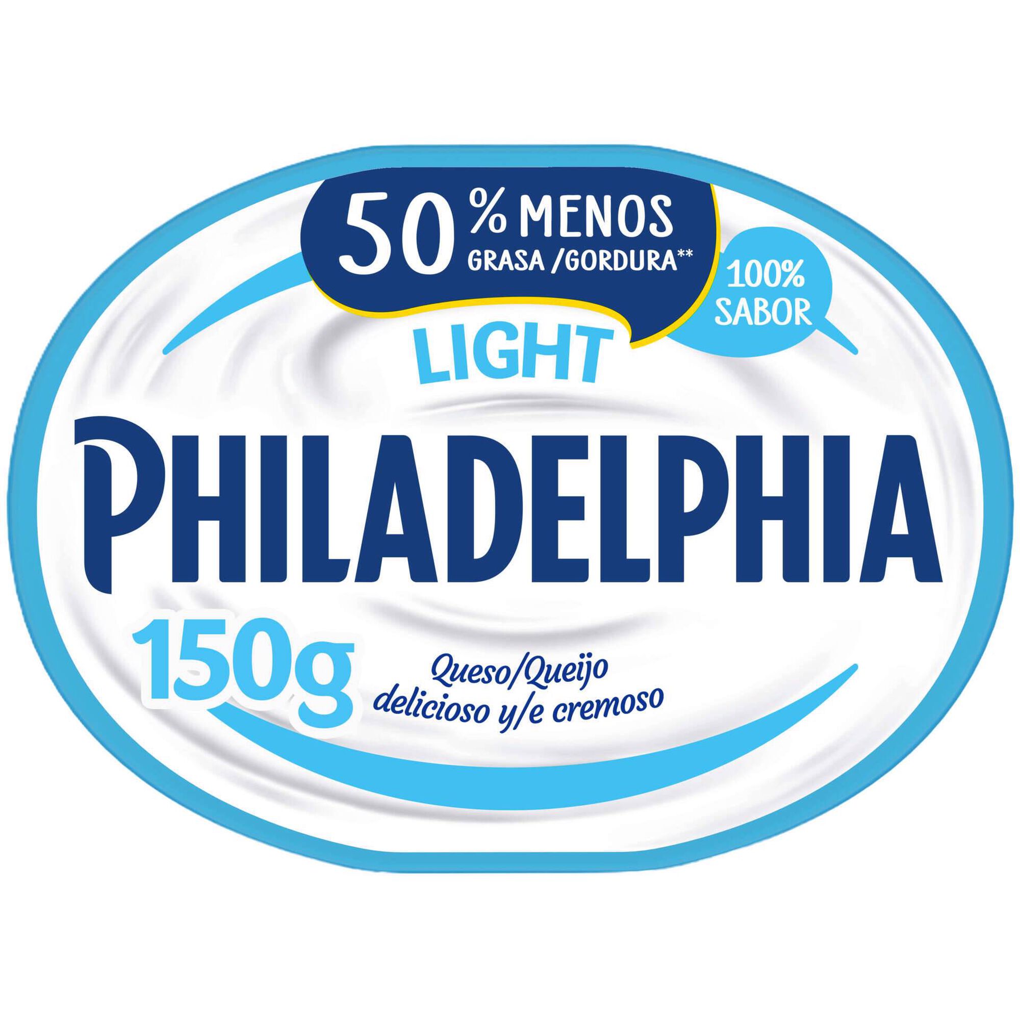 Queijo para Barrar Light Philadelphia