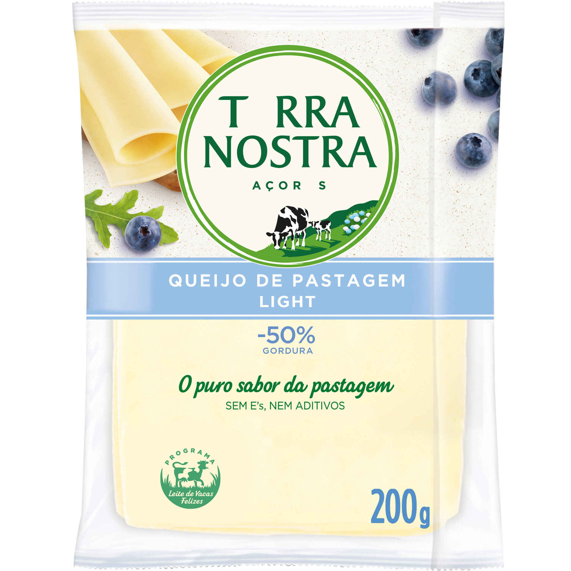 Queijo Flamengo sem Lactose Light Fatiado Terra Nostra