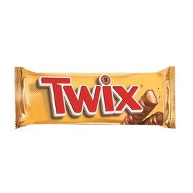 Snack de Chocolate com Biscoito e Caramelo Twix