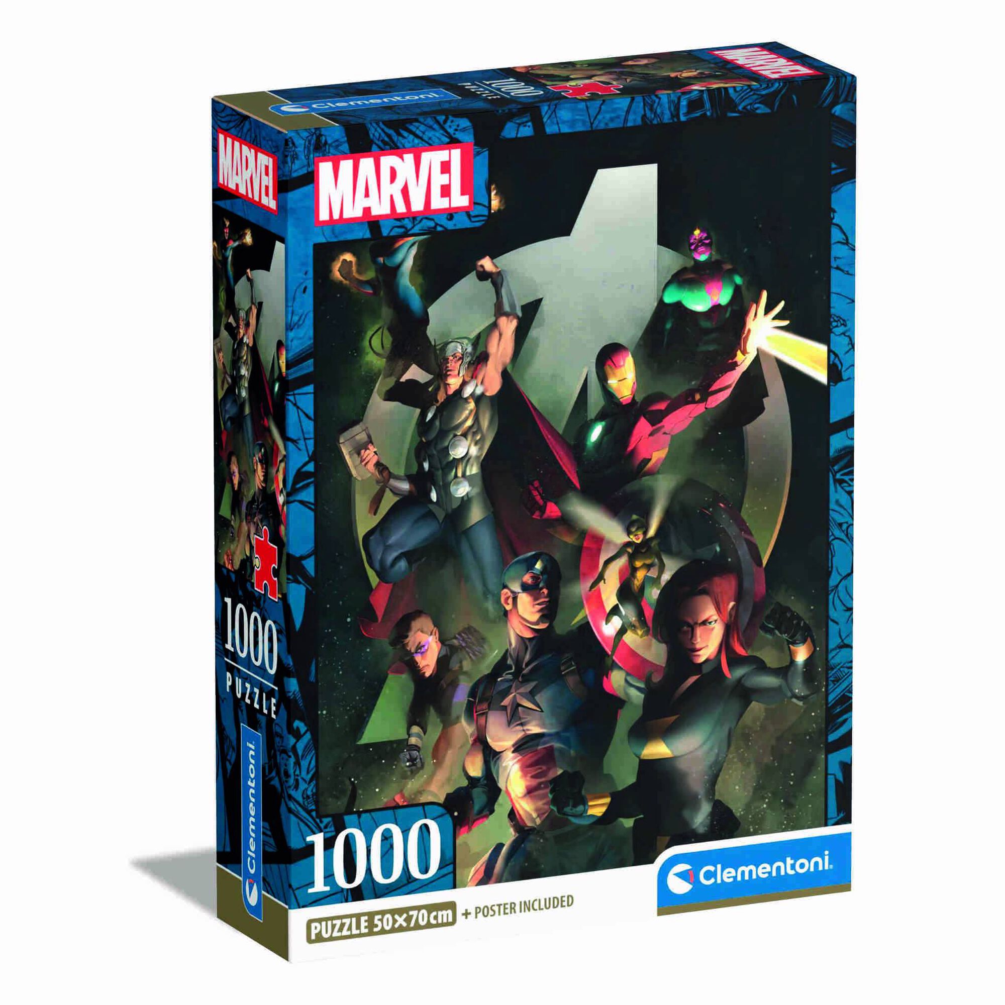 Puzzle Marvel Avengers 1000 Peças