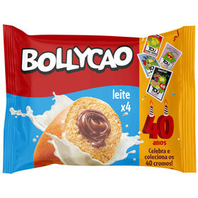 Bolo com Recheio de Chocolate de Leite Bollycao