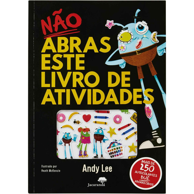 Não Abras Este Livro de Atividades de Vários Autores