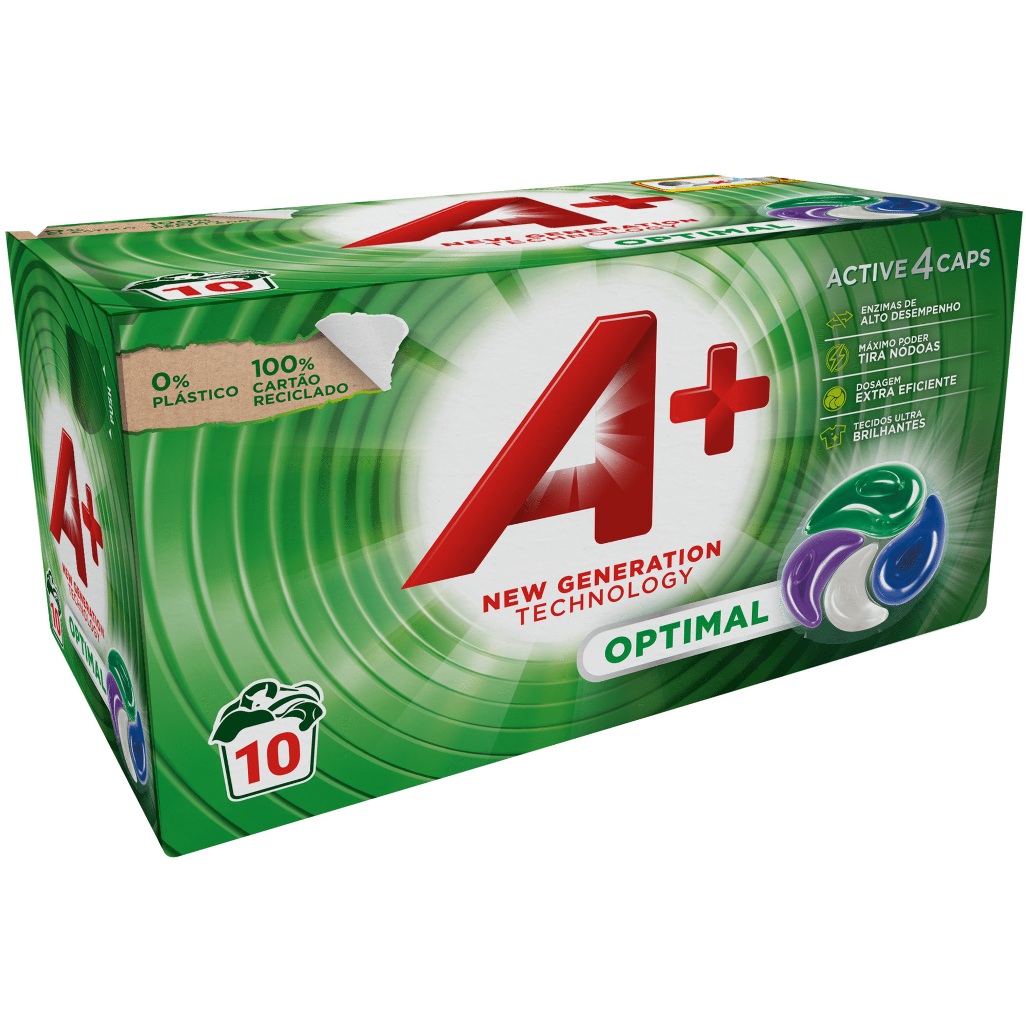 Detergente M&aacute;quina Roupa C&aacute;psulas Optimal