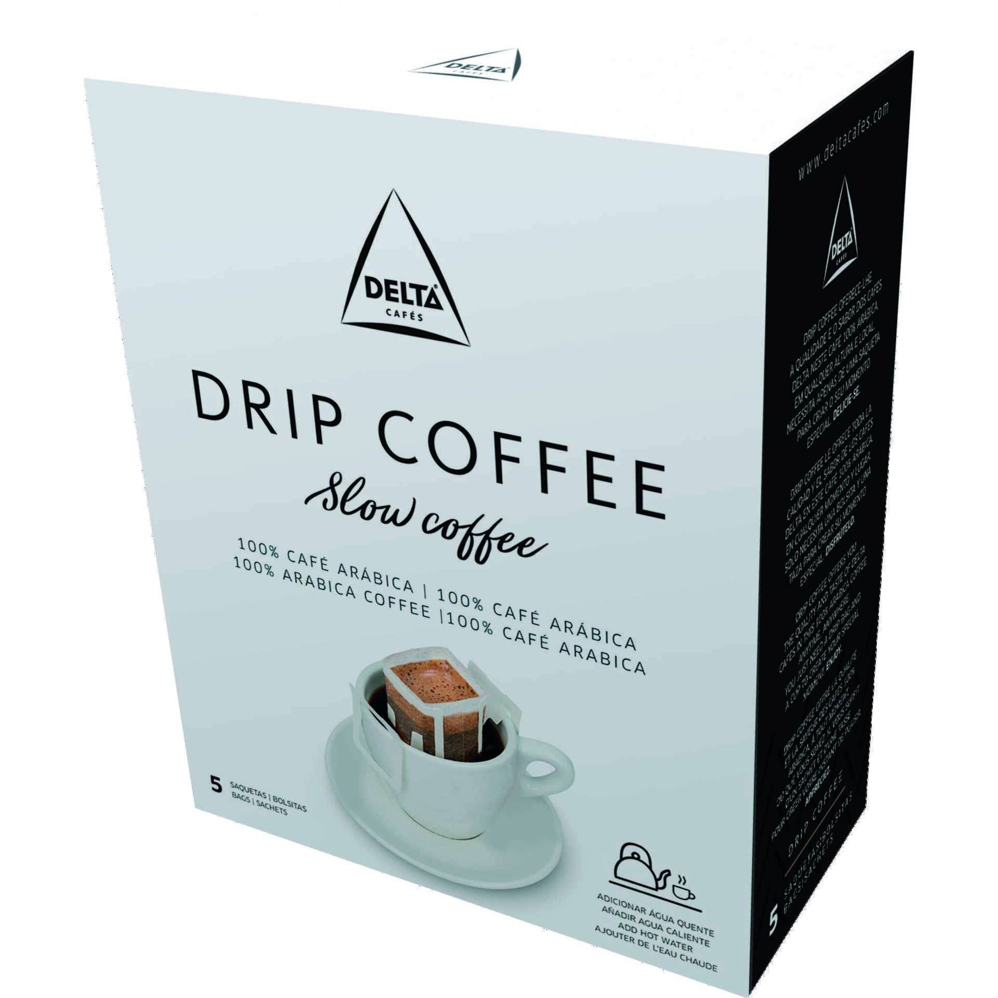 Café Moído Drip Coffee 100% Café Arábica