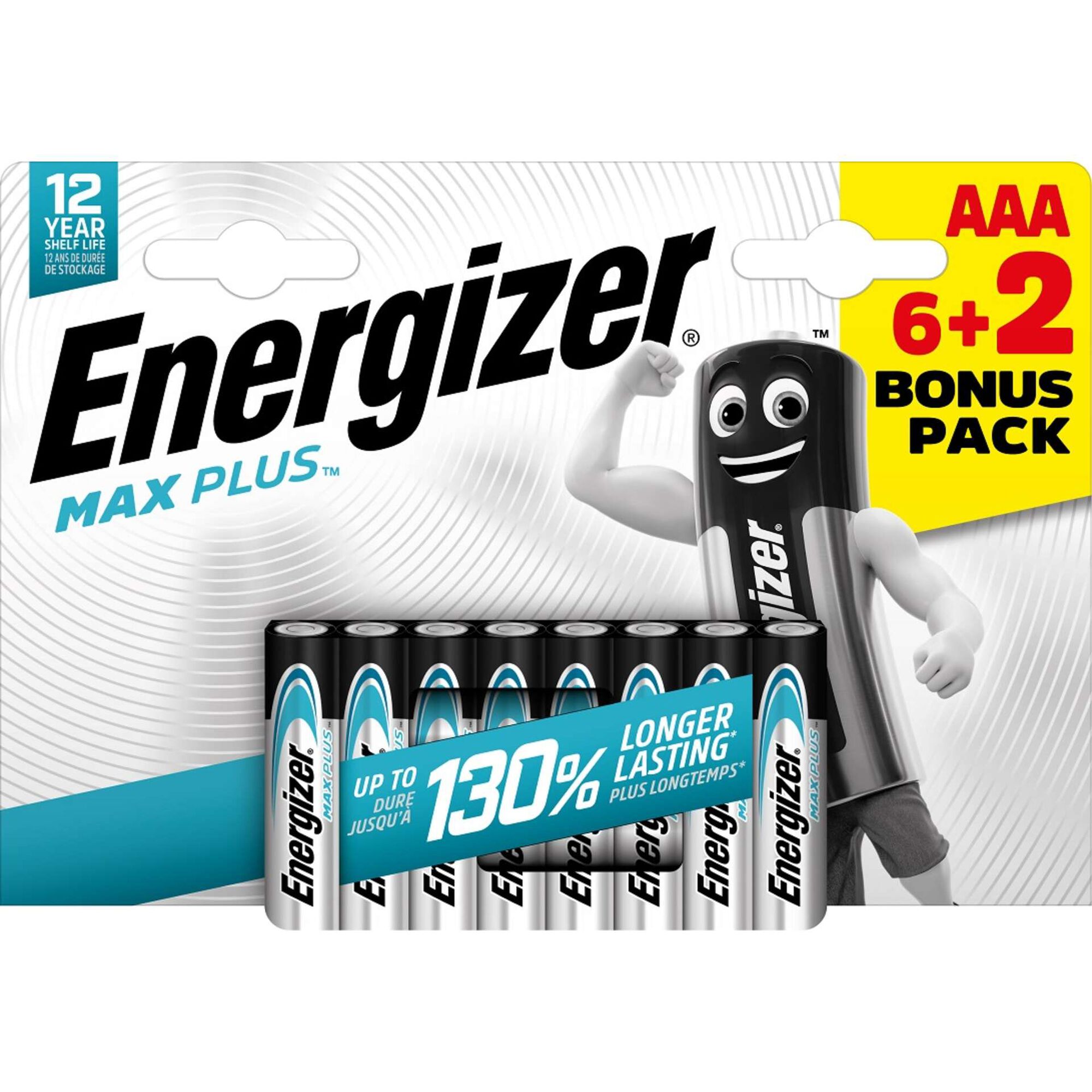 Pilhas AAA Max Plus Pilhas AAA Max Plus