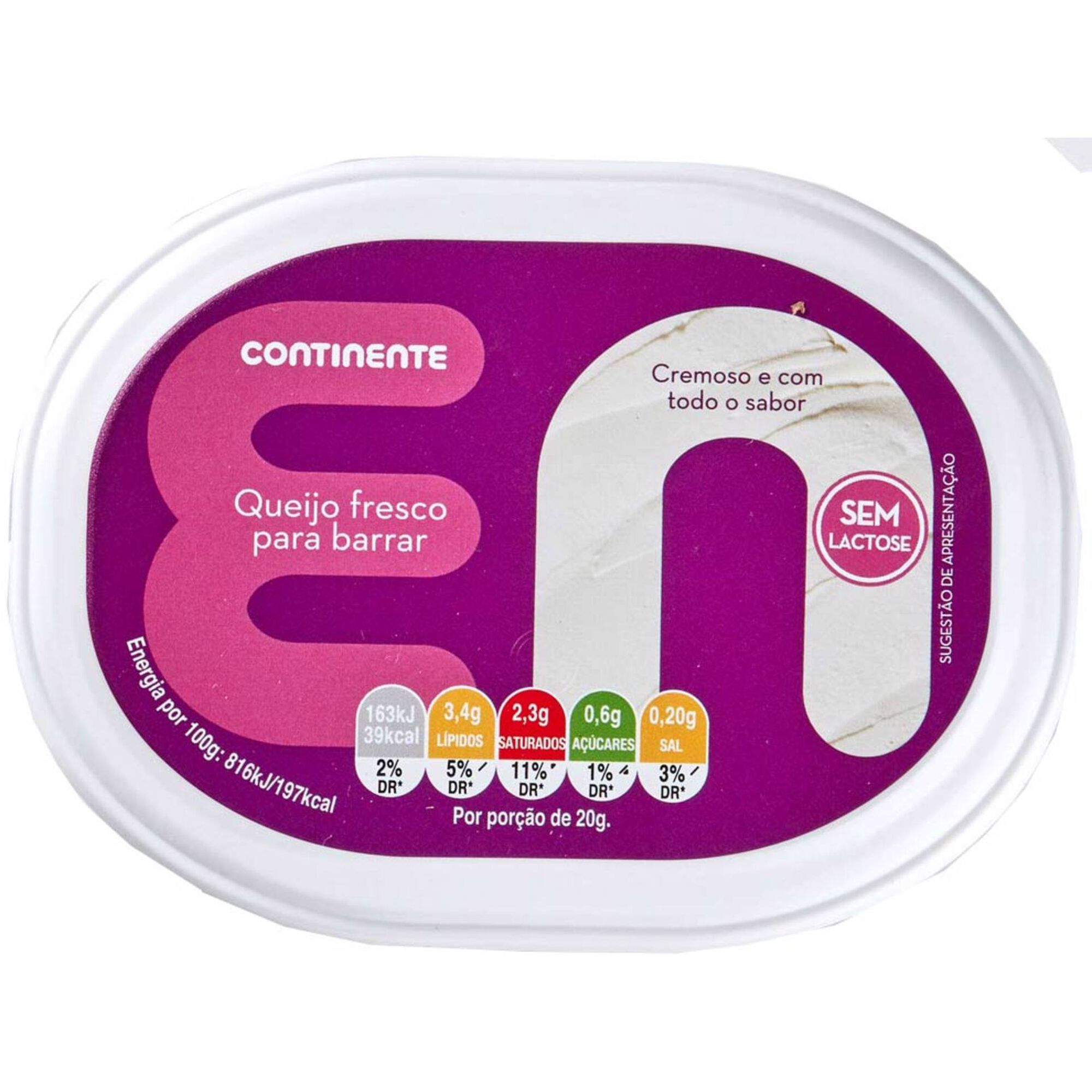 Queijo Creme para Barrar sem Lactose Queijo Creme para Barrar sem Lactose