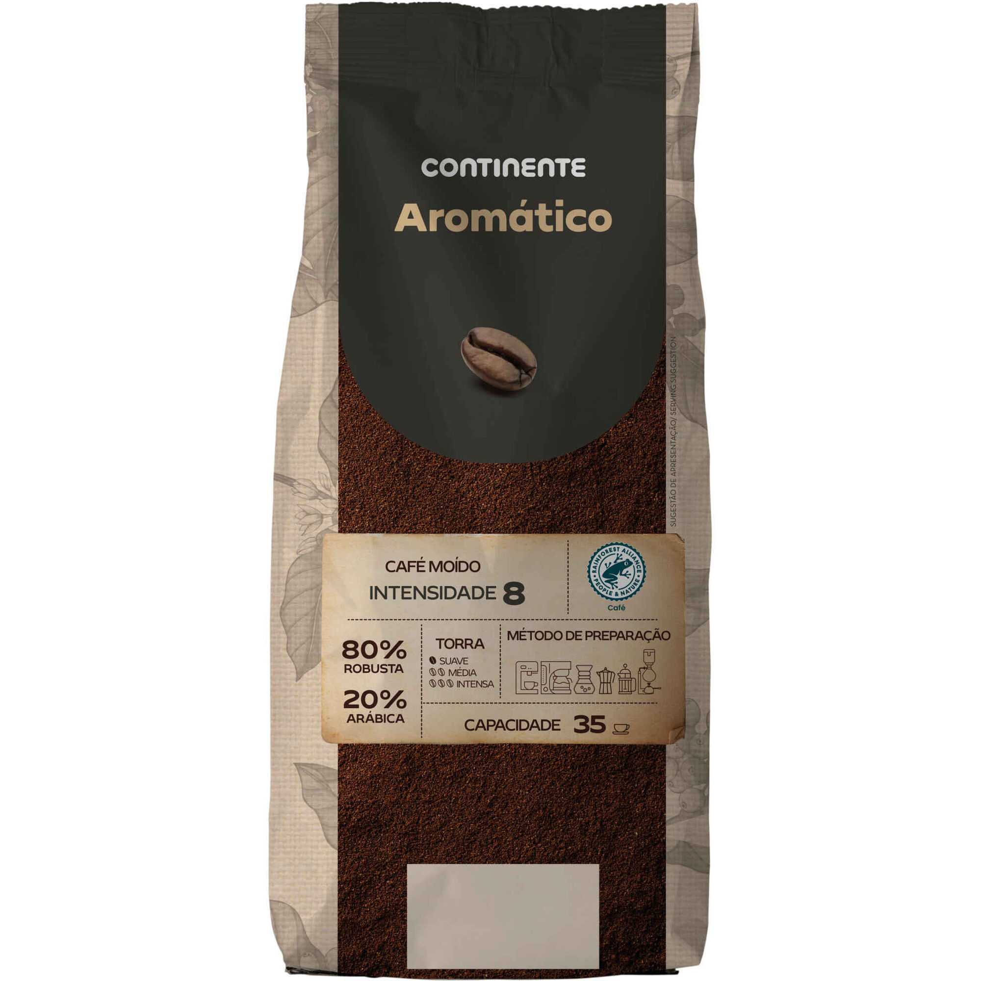 Caf&eacute; Mo&iacute;do Moagem Universal Arom&aacute;tico Int 8 Continente