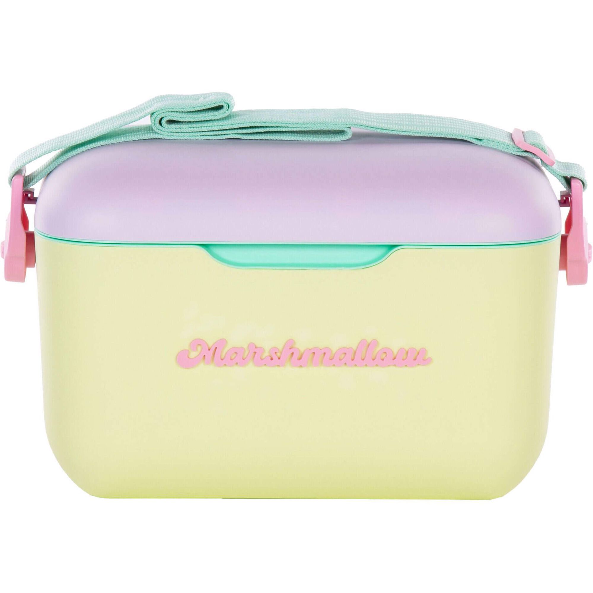 Cooler Box Verde, Roxo e Rosa 12Lt Marshmallow