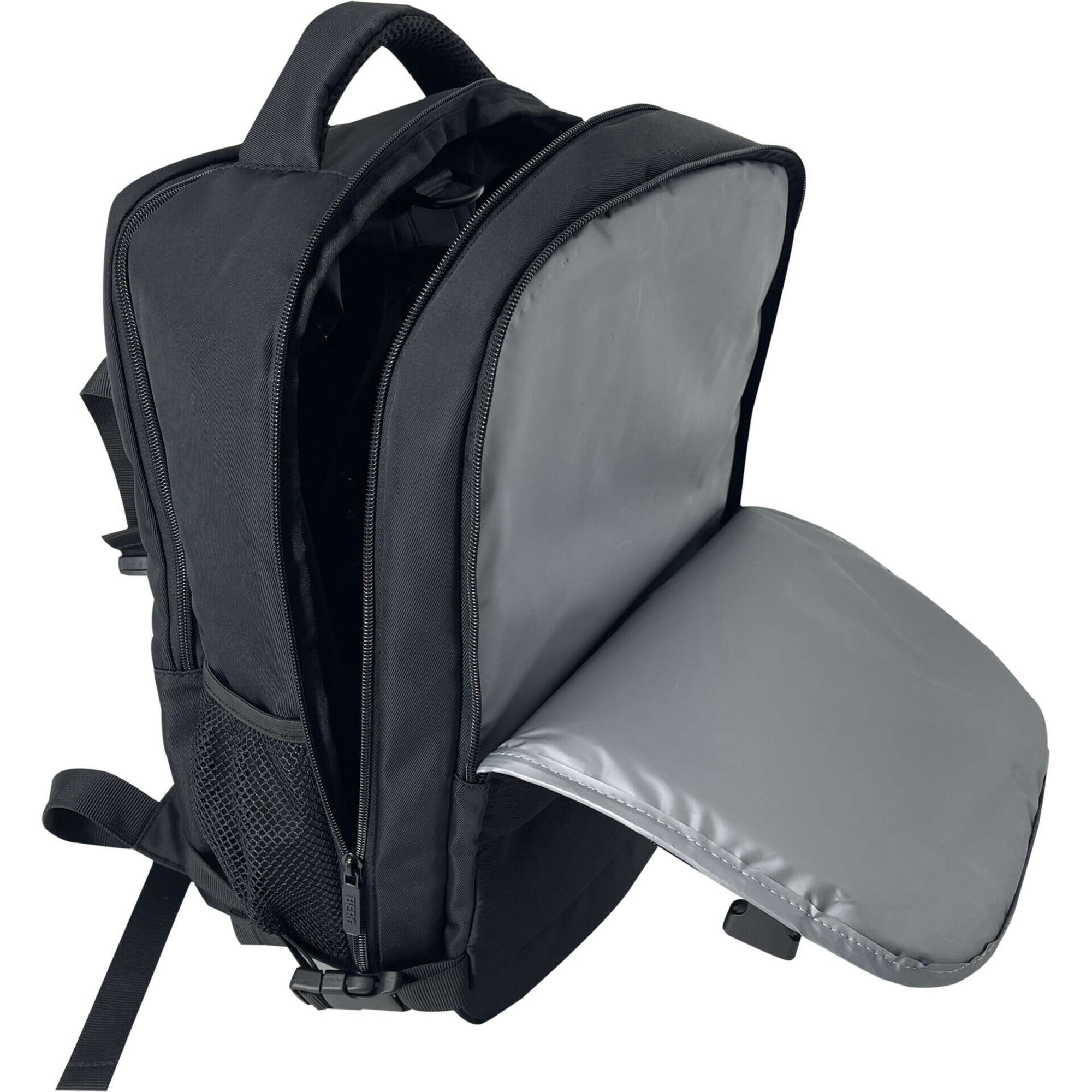 Mochila de Viagem com Compress&atilde;o a V&aacute;cuo 24L Preta
