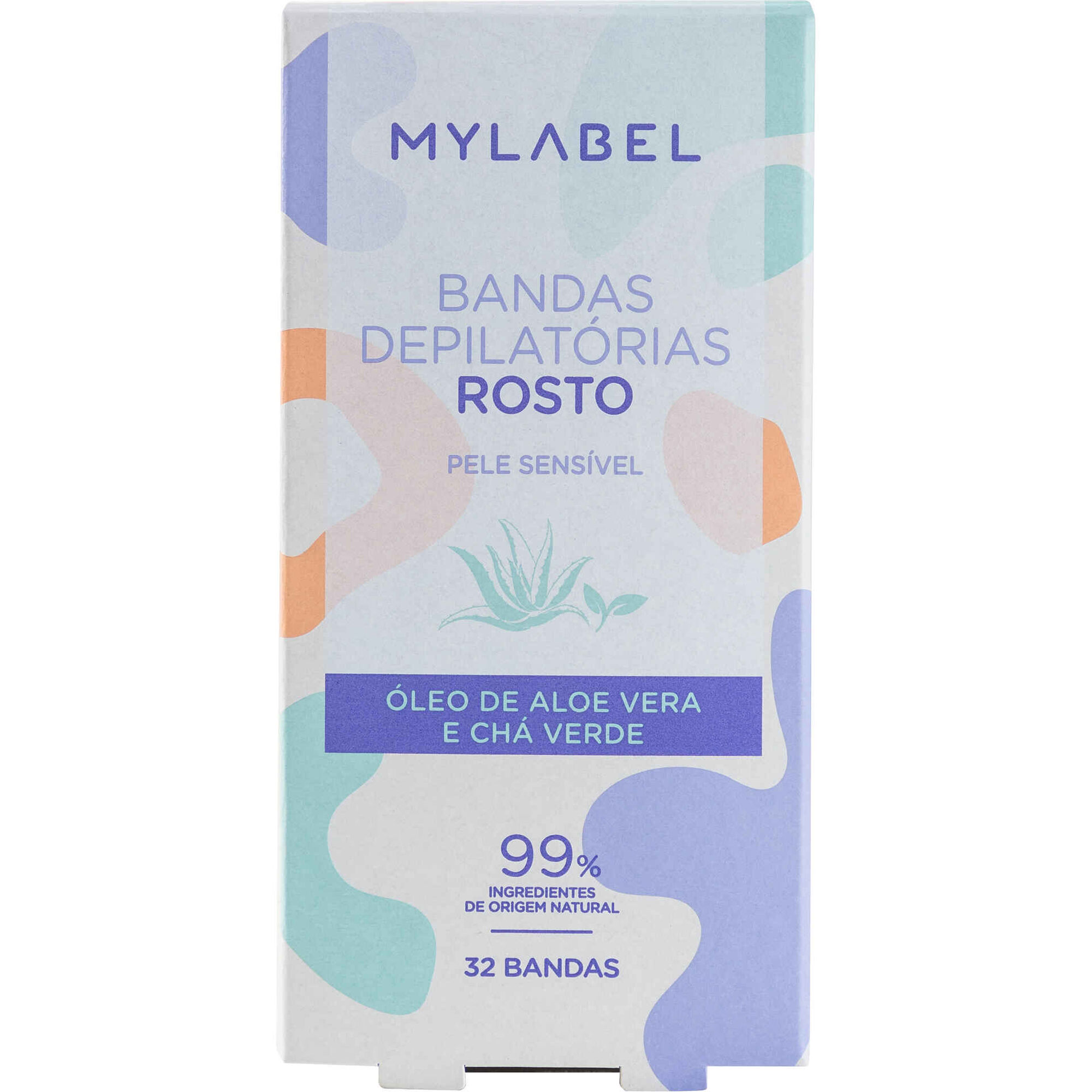Bandas Depilatórias Cera Faciais Aloe Vera