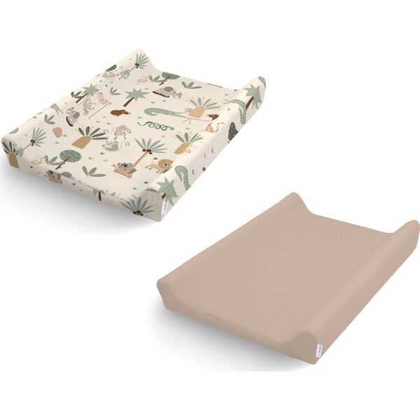 Conjunto 2 Capas para Muda Fraldas Animais da Selva Twinko