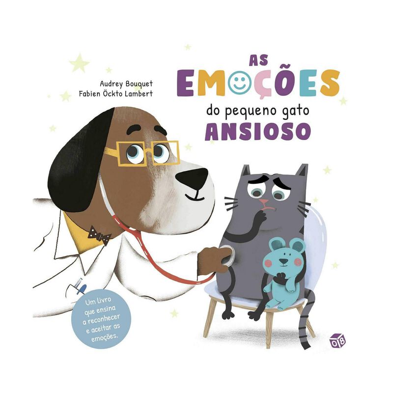 As Emoções do Pequeno Gato Ansioso de Audrey Bouquet
