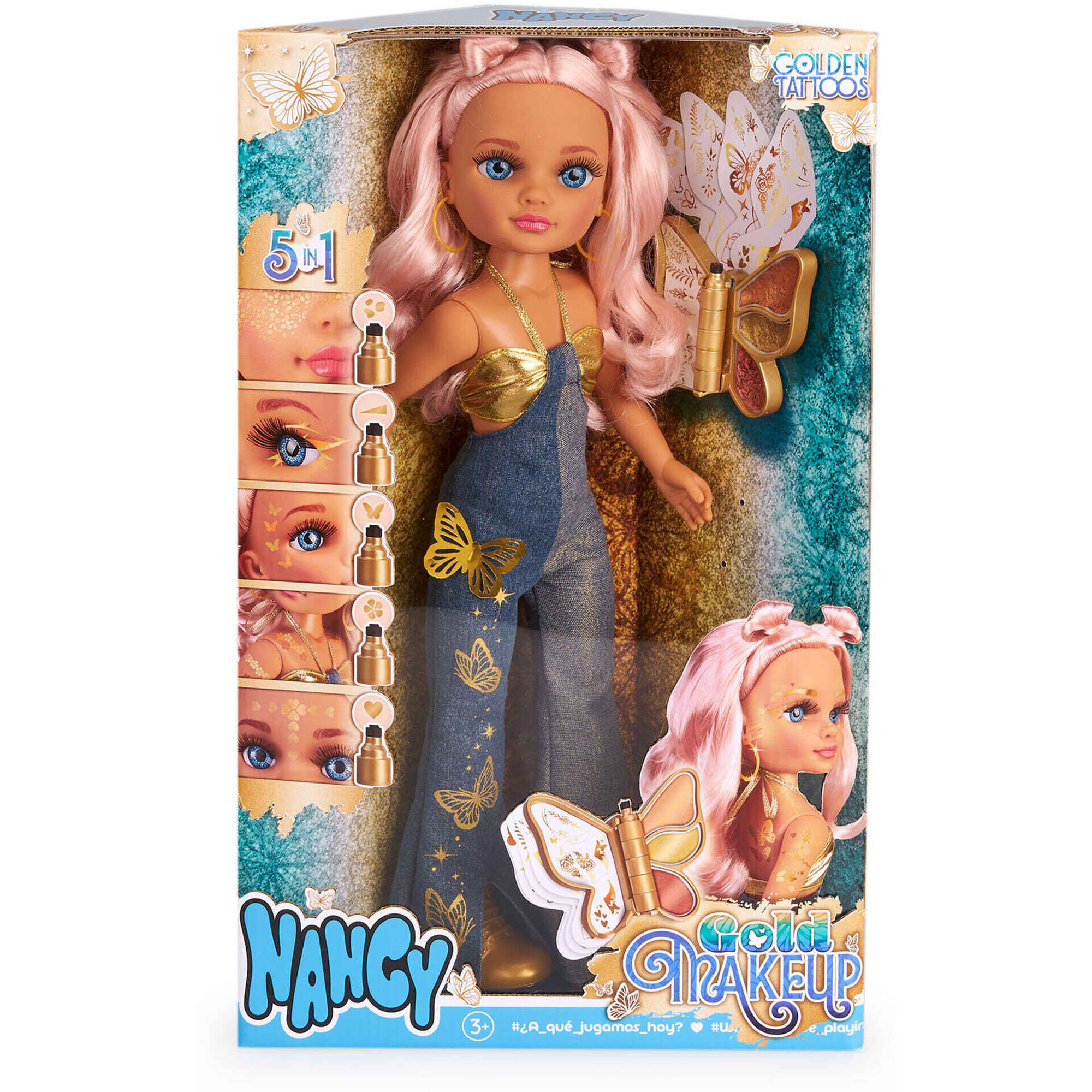 Boneca Nancy Gold Makeup