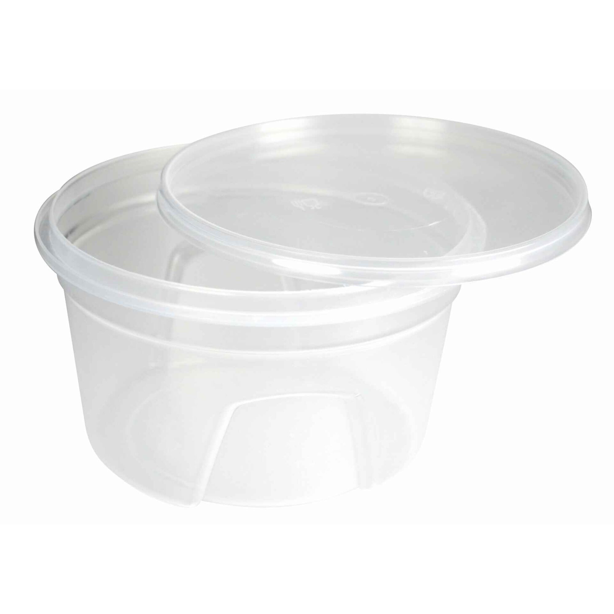 Taça Sopa Plástico com Tampa Transparente Taça Sopa Plástico com Tampa Transparente