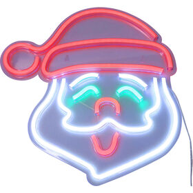 Néon de Parede Pai Natal