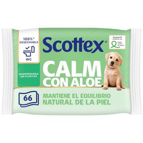 Papel Higi&eacute;nico H&uacute;mido Sensitive Scottex