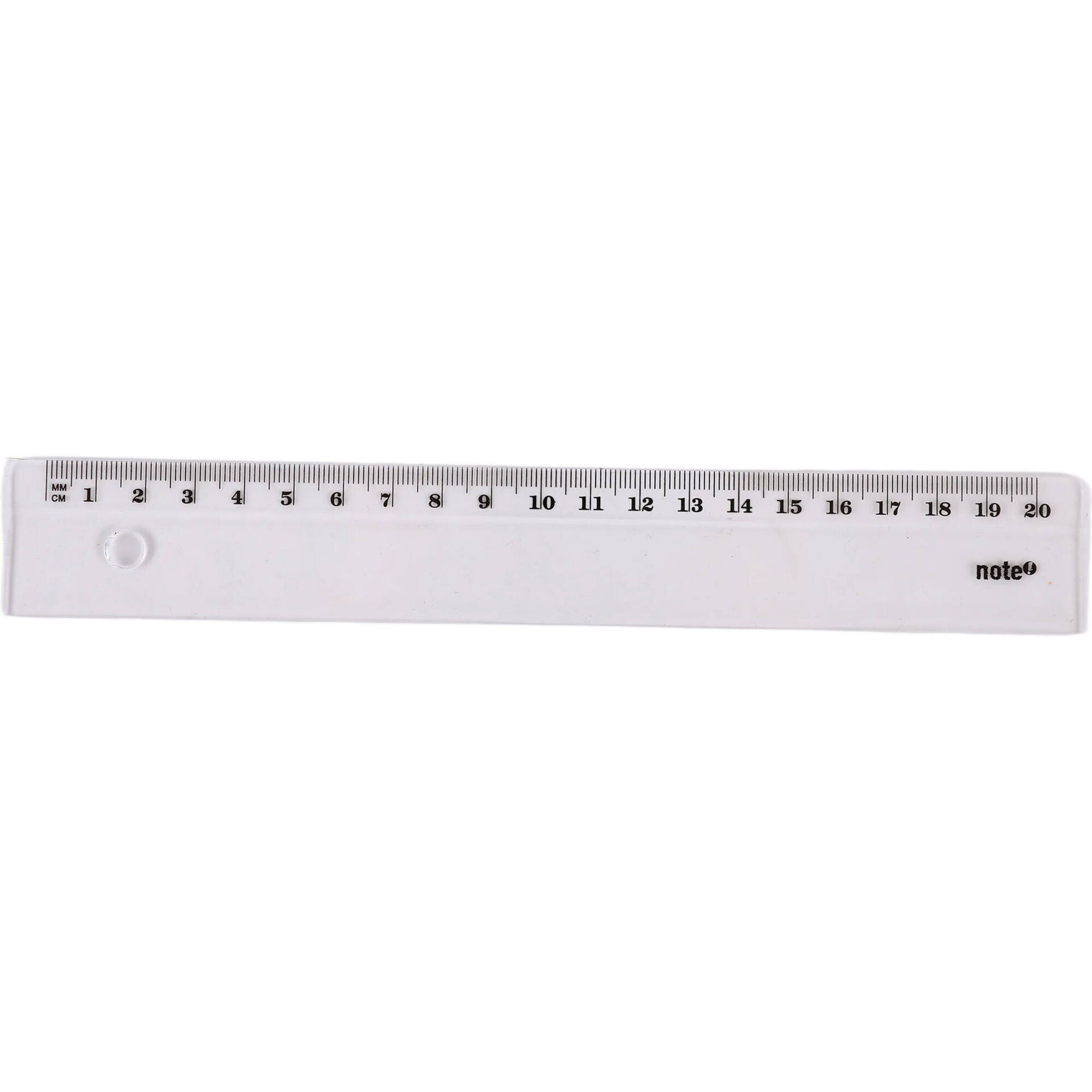 R&eacute;gua 20cm Cristal Note!