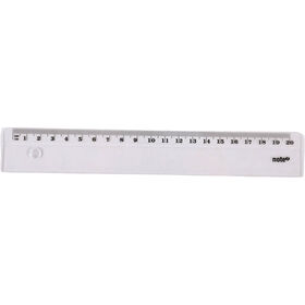 R&eacute;gua 20cm Cristal Note!