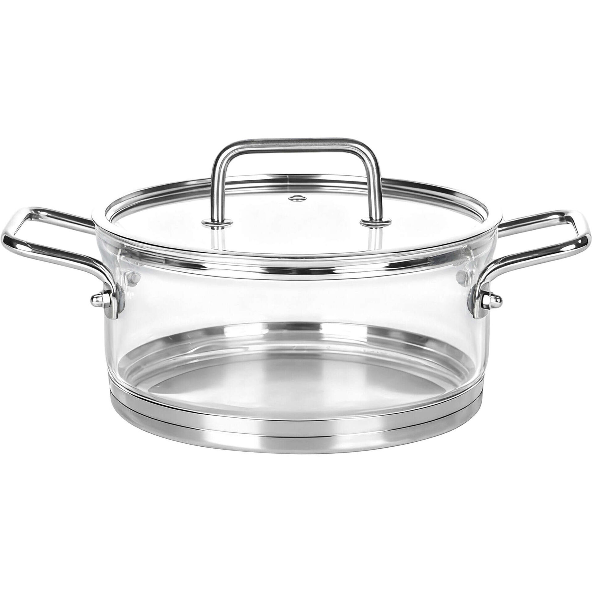 Ca&ccedil;arola Borossilicato Base Indu&ccedil;&atilde;o 2,5l Kasa