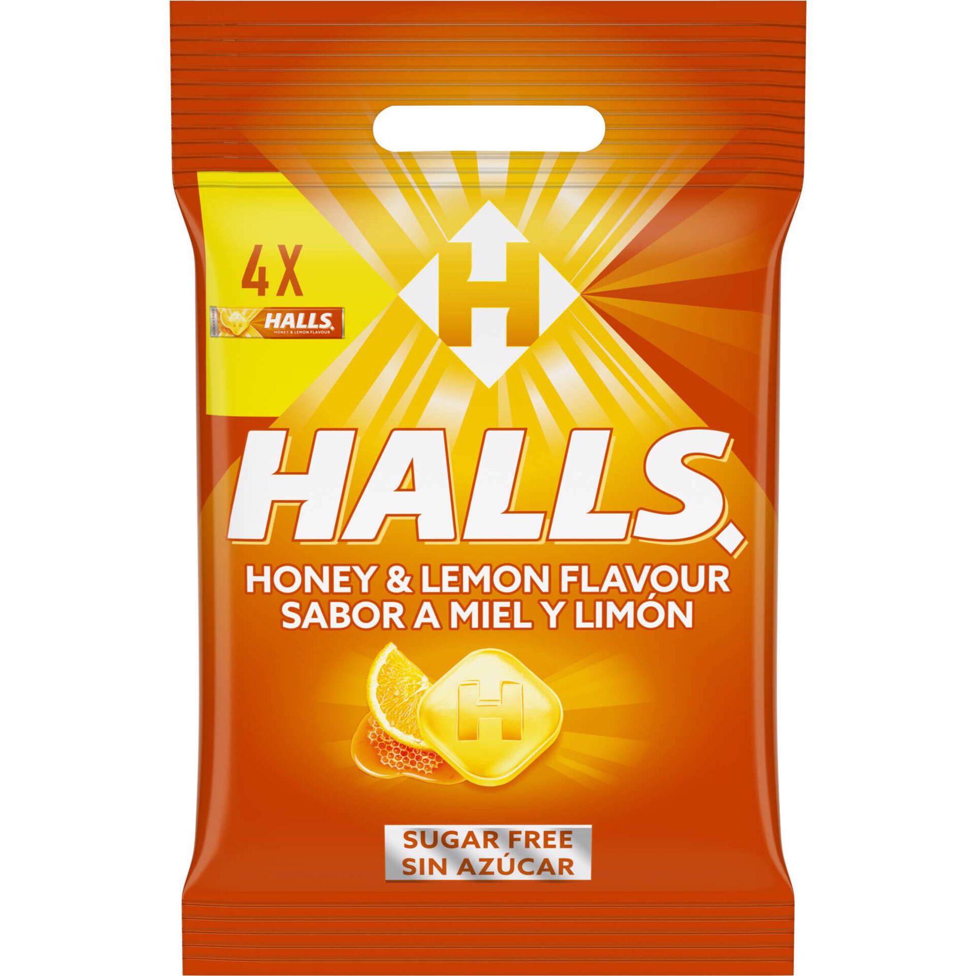 Rebu&ccedil;ados de Mel e Lim&atilde;o Halls