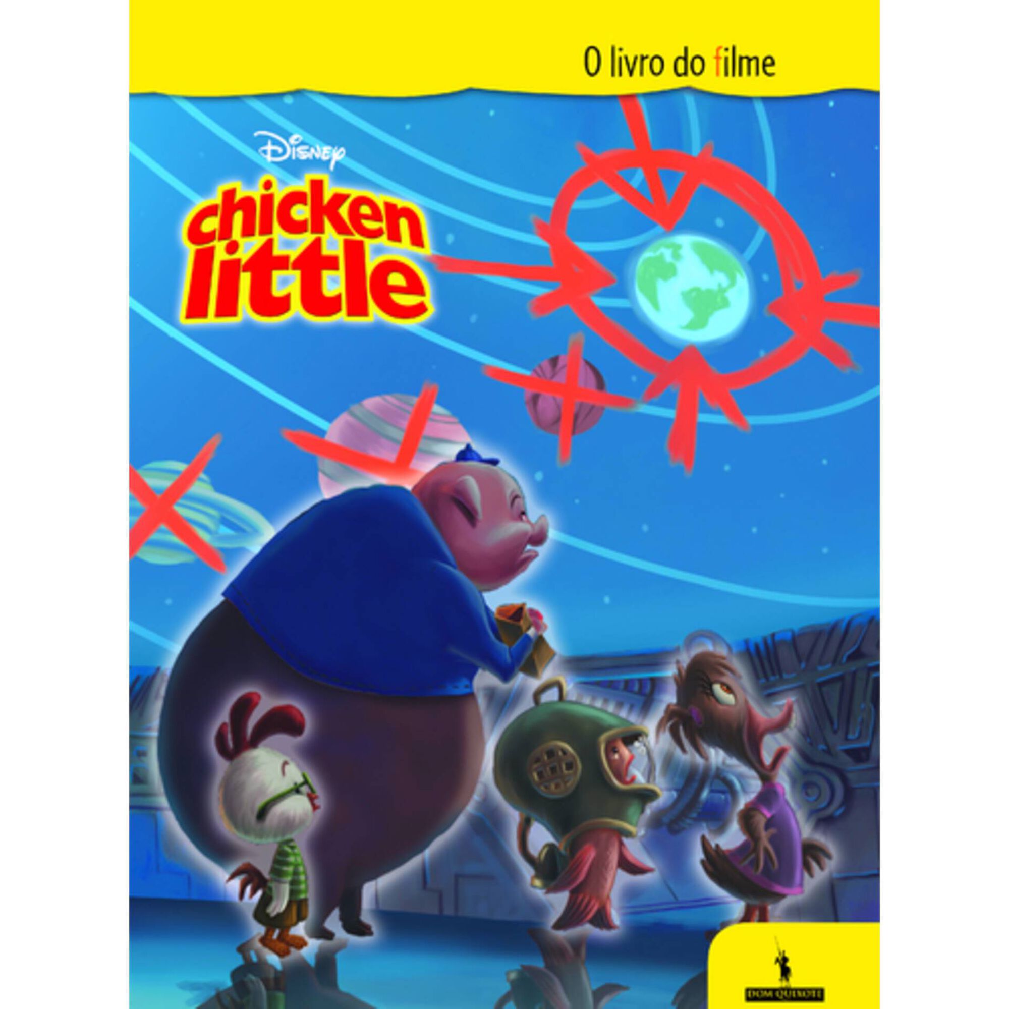 Chicken Little - Livro do Filme de Dom Quixote