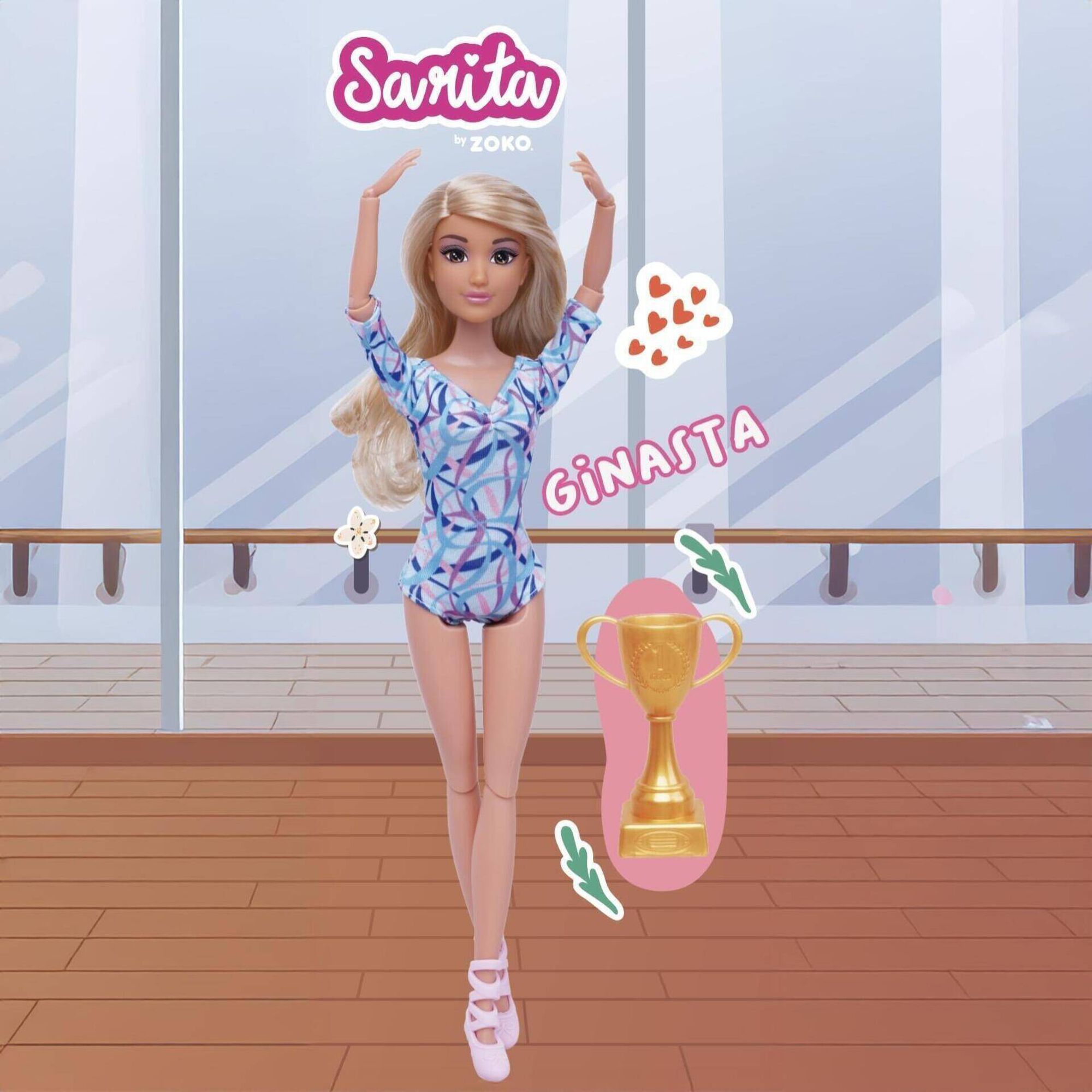 Zoko Sarita - Boneca Ginasta