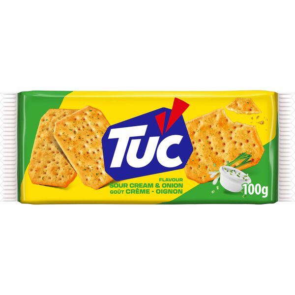 Bolachas Cracker Cream & Onion Tuc