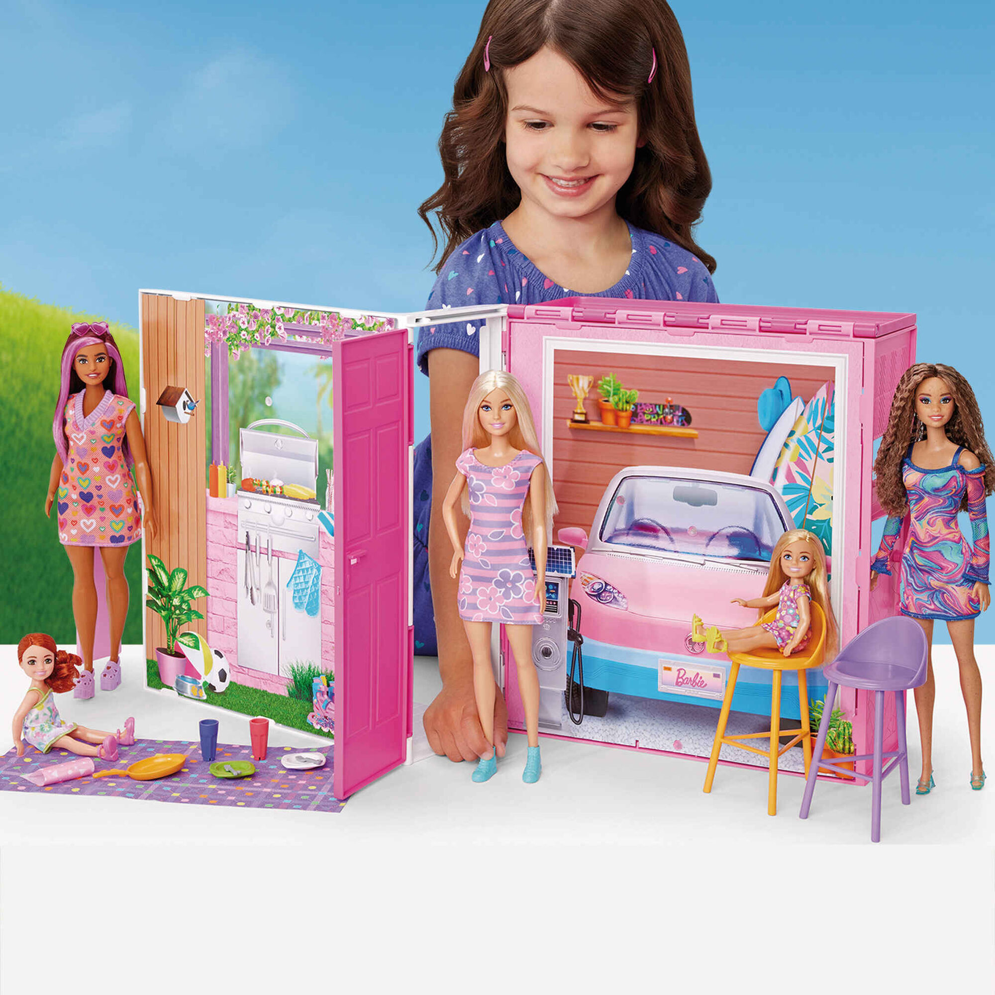 Barbie - Boneca 65&ordm; Anivers&aacute;rio Apartamento de 4 Andares