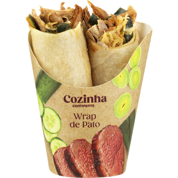 Wrap de Pato Cozinha Continente