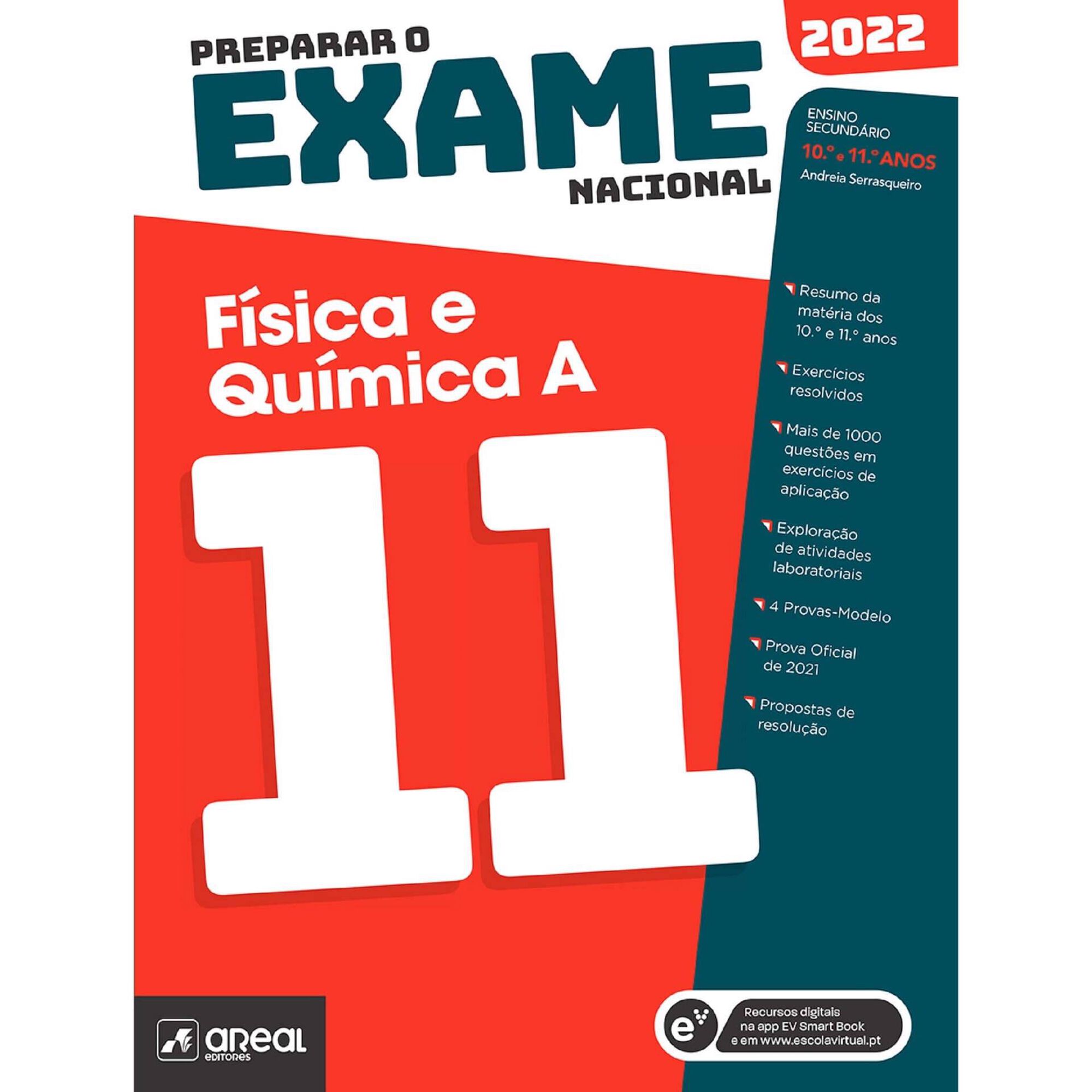 Preparar o Exame Nacional 2022 - Física e Química A - 10º e 11º Ano Preparar o Exame Nacional 2022 - Física e Química A - 10º e 11º Ano