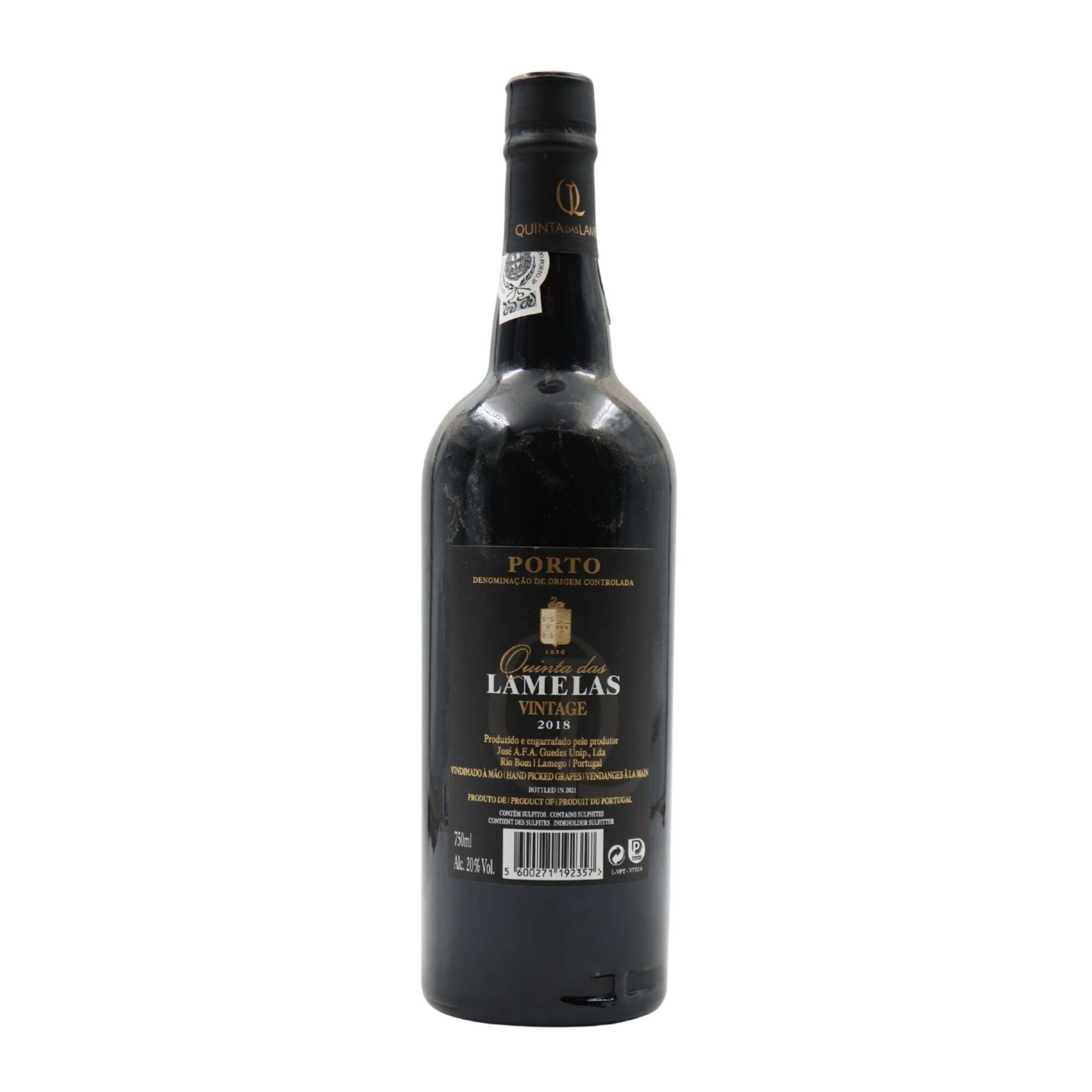 Quinta Das Lamelas Vinho Do Porto Vintage 2018