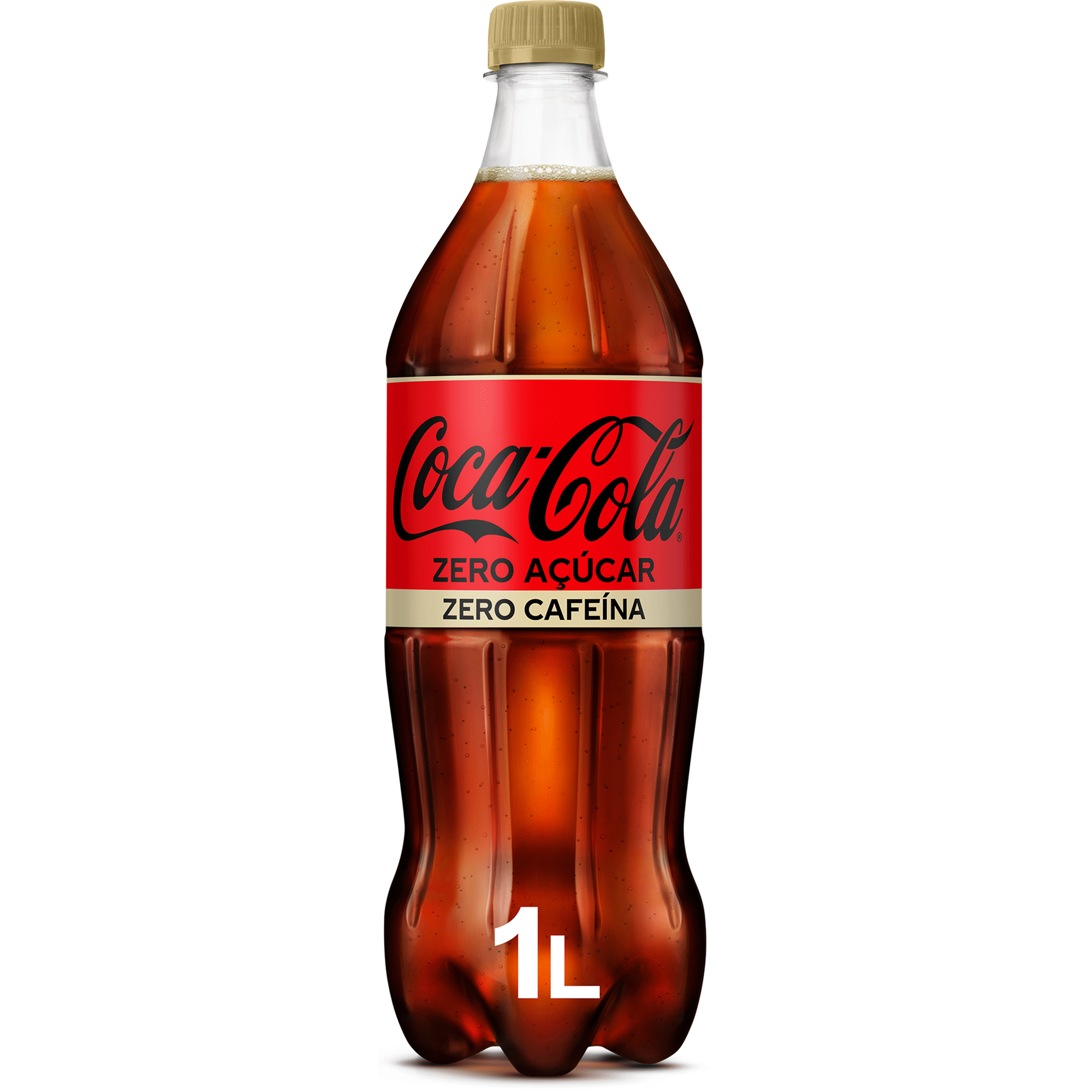 Refrigerante com G&aacute;s Cola Zero A&ccedil;&uacute;car Zero Cafe&iacute;na Coca-Cola