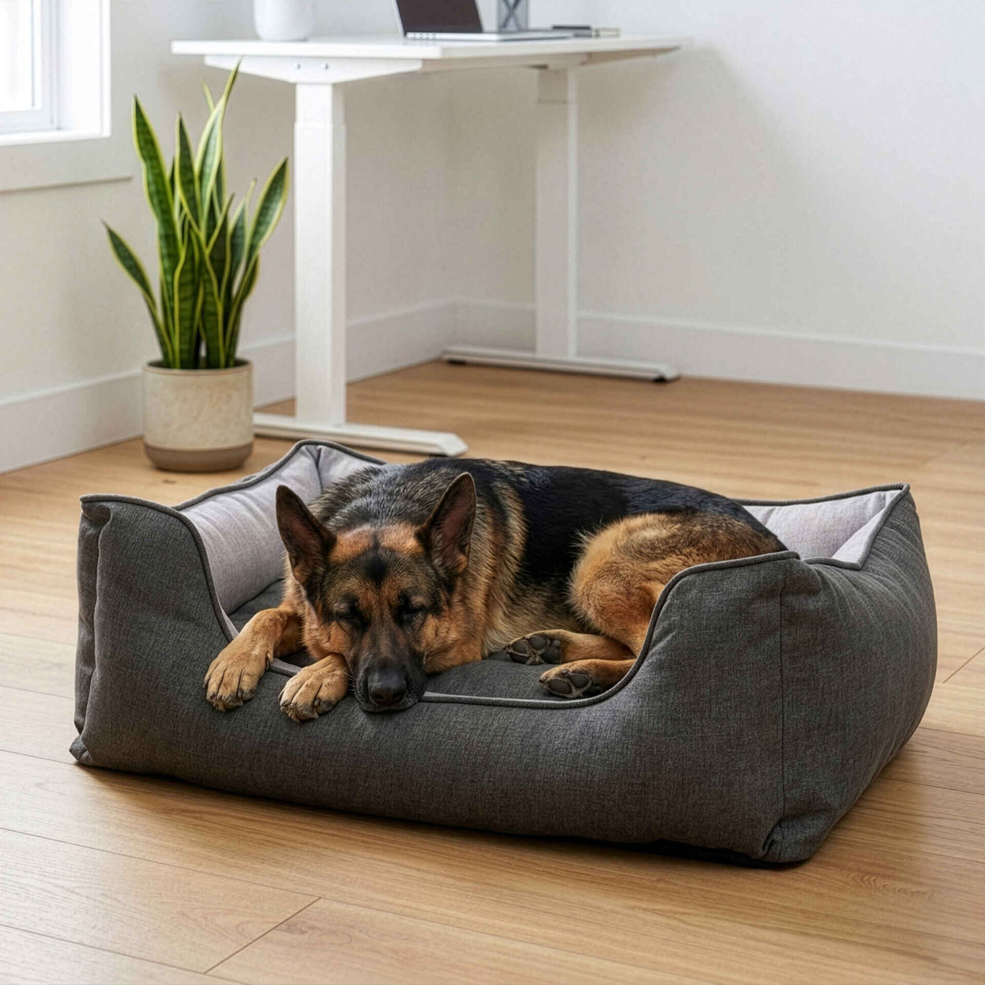 Cama Cushy Cinza 110cm Lupi Linx