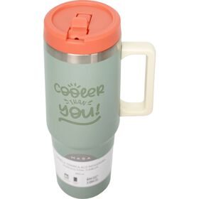 Caneca T&eacute;rmica Cooler Than You 900ml Verde Kasa