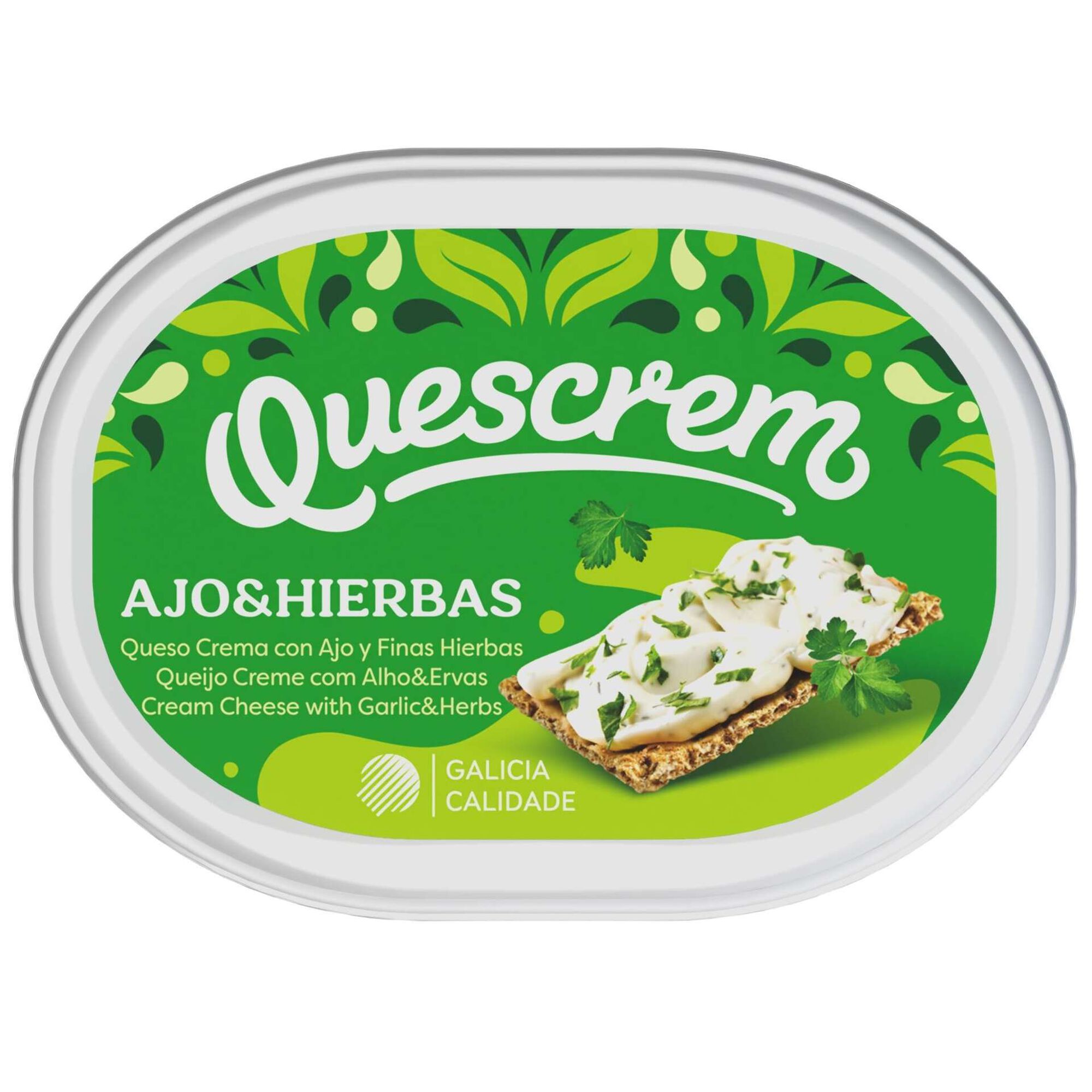 Queijo para Barrar com Alho e Ervas Queijo para Barrar com Alho e Ervas