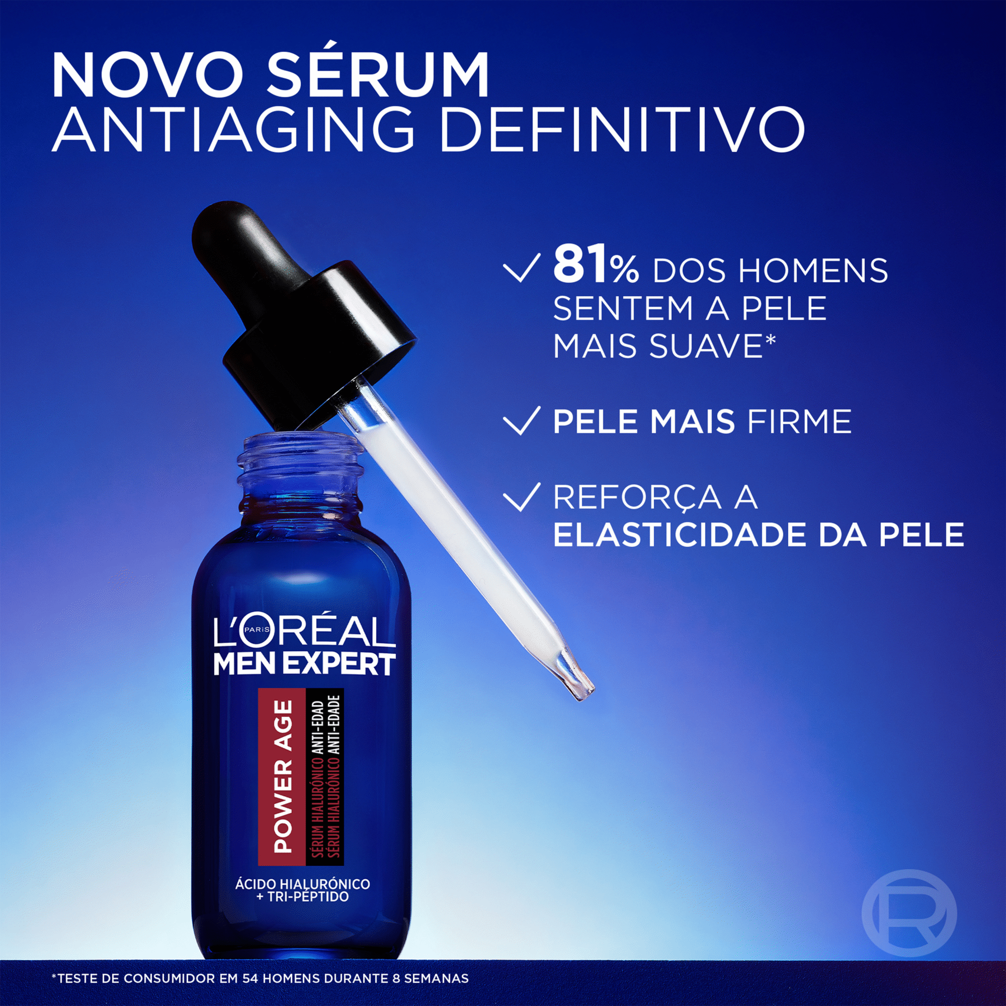 S&eacute;rum Facial Antirrugas Power Age L'Or&eacute;al Paris Men Expert