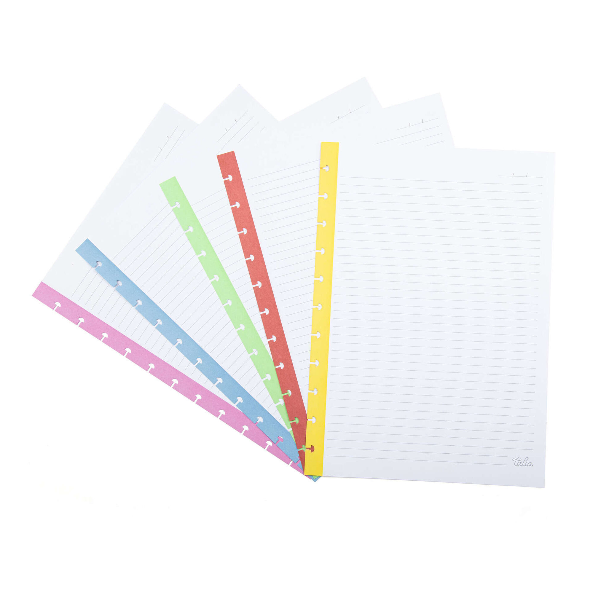 Recarga Papel A4 Pautado para Caderno Smart