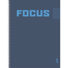 Caderno A4 Capa Dura 100 Folhas Quadriculado (v&aacute;rias cores) Note!