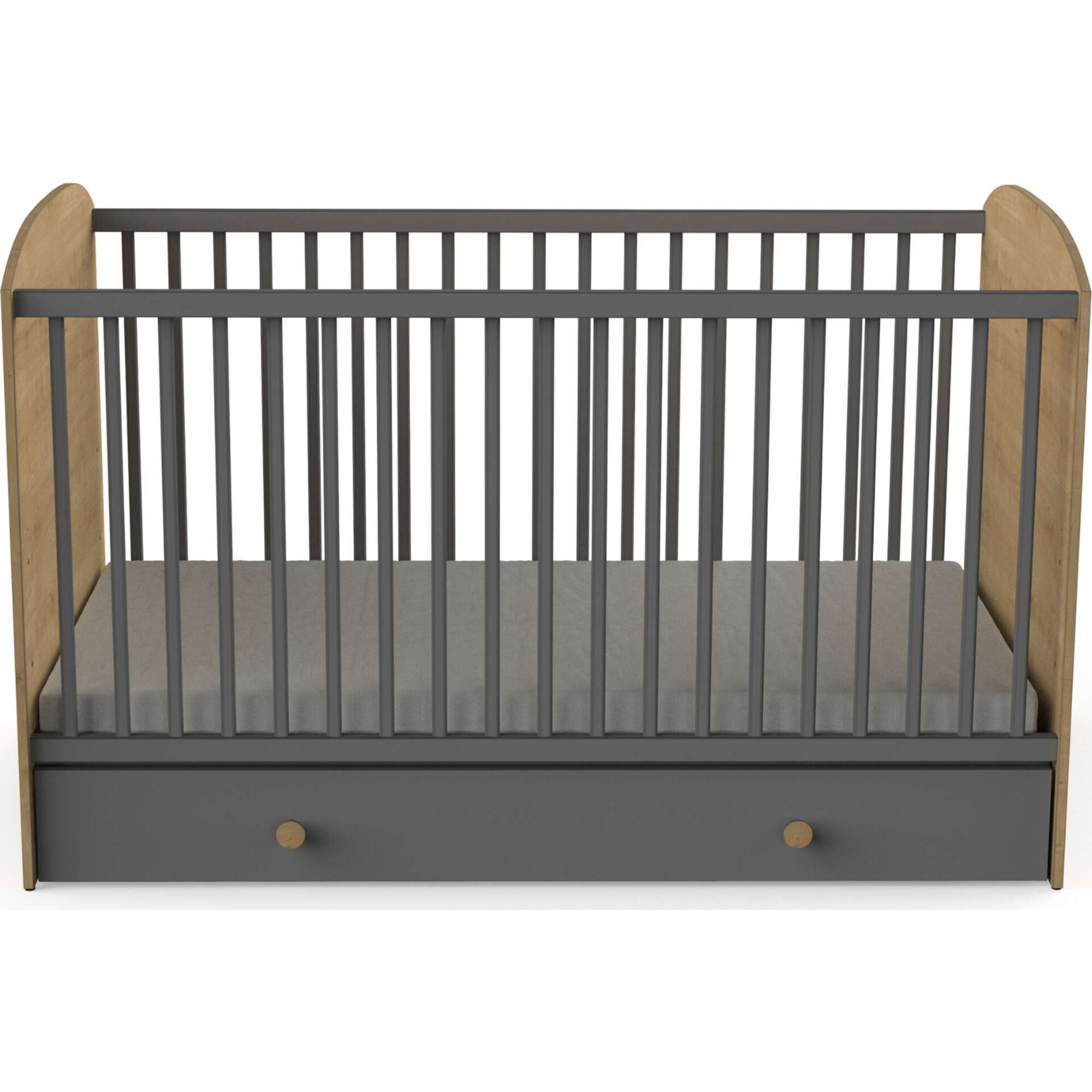 Cama de Grades Evolutiva 142,9x77x90,5cm Gabin