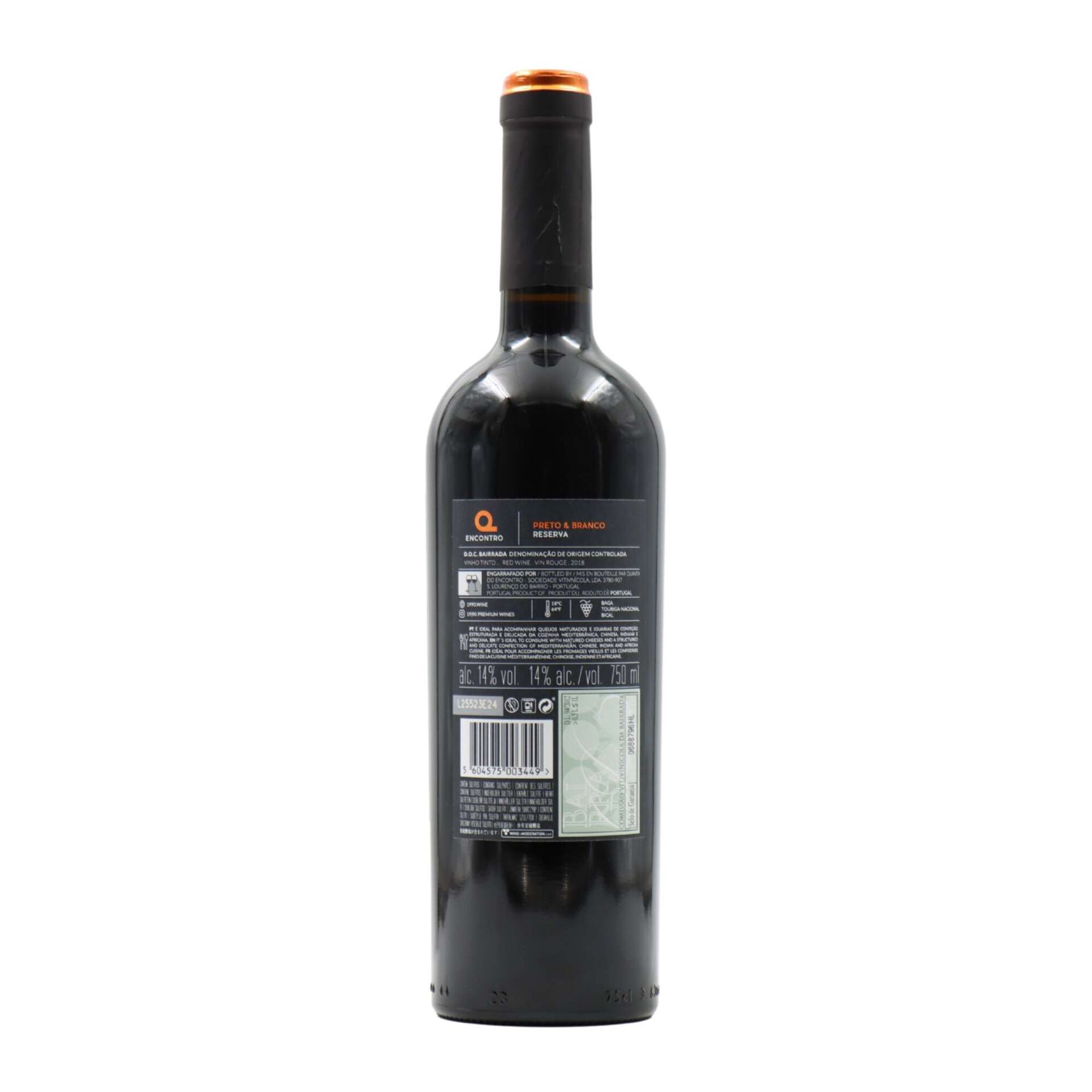 Encontro Preto Reserva Bairrada Vinho Tinto