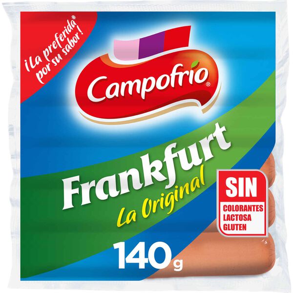 Salsichas Frankfurt Original Campofrio