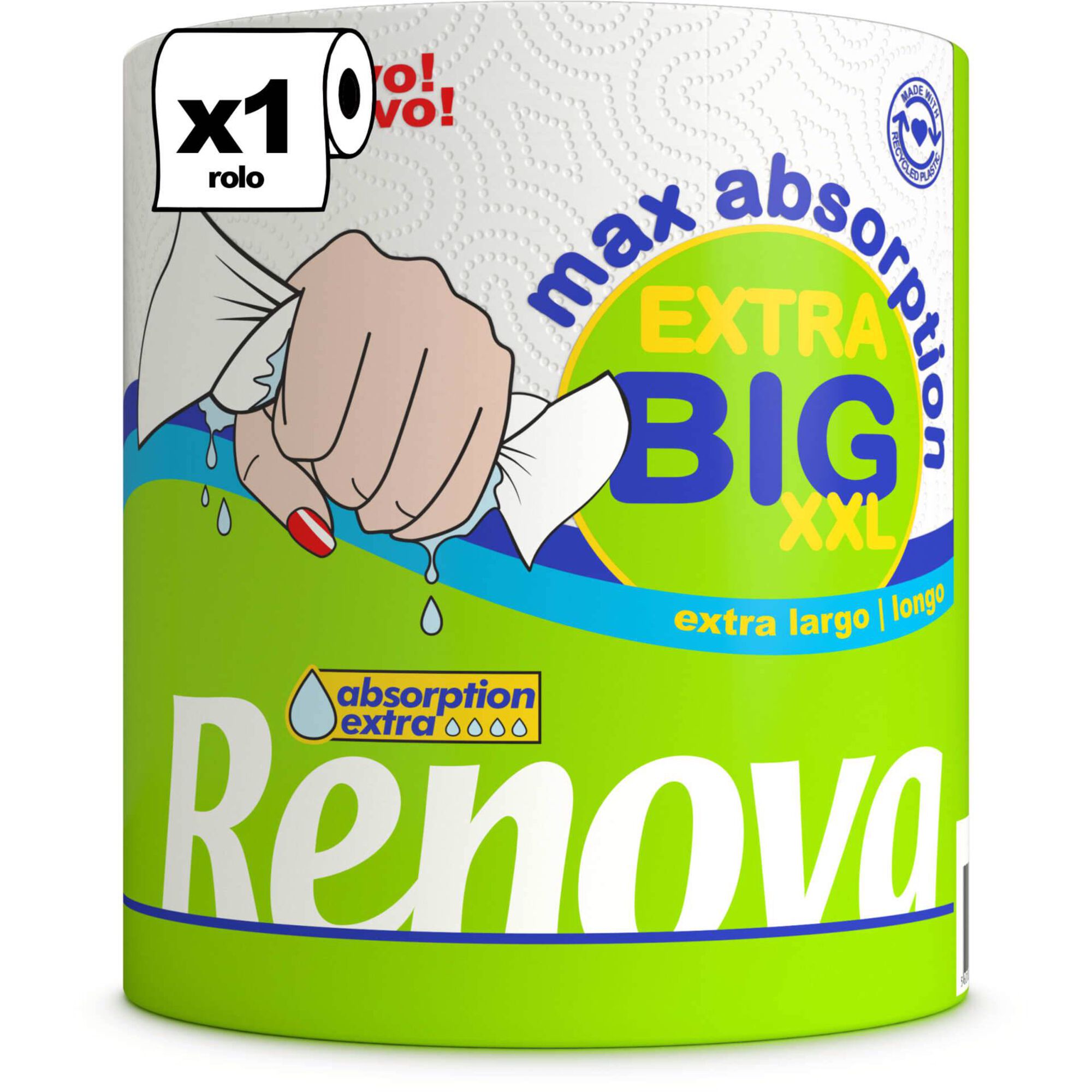 Rolo de Cozinha Max Absorption Extra XXL Renova