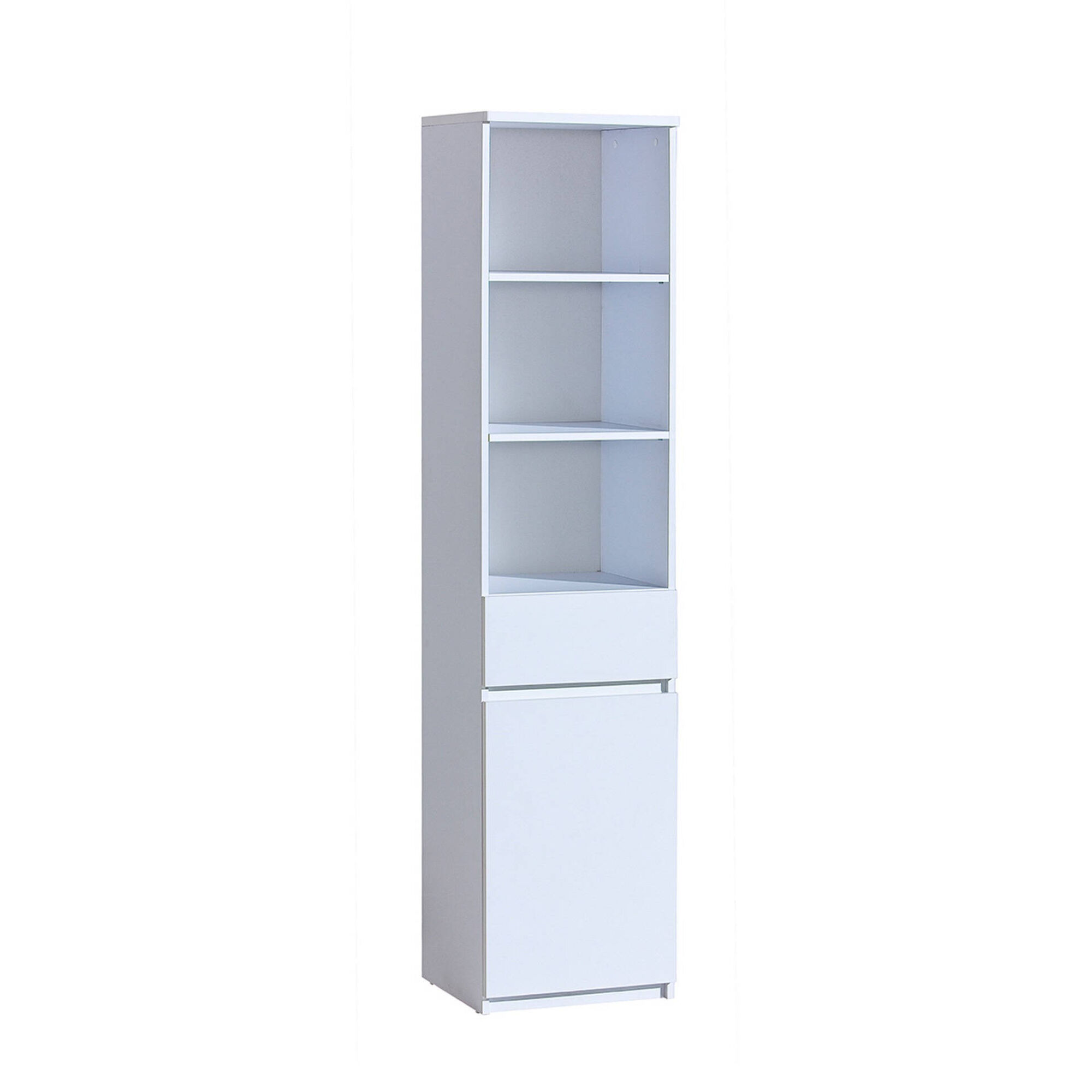 Estante 1 Porta 195x40x45cm Branco Arca Estante 1 Porta 195x40x45cm Branco Arca
