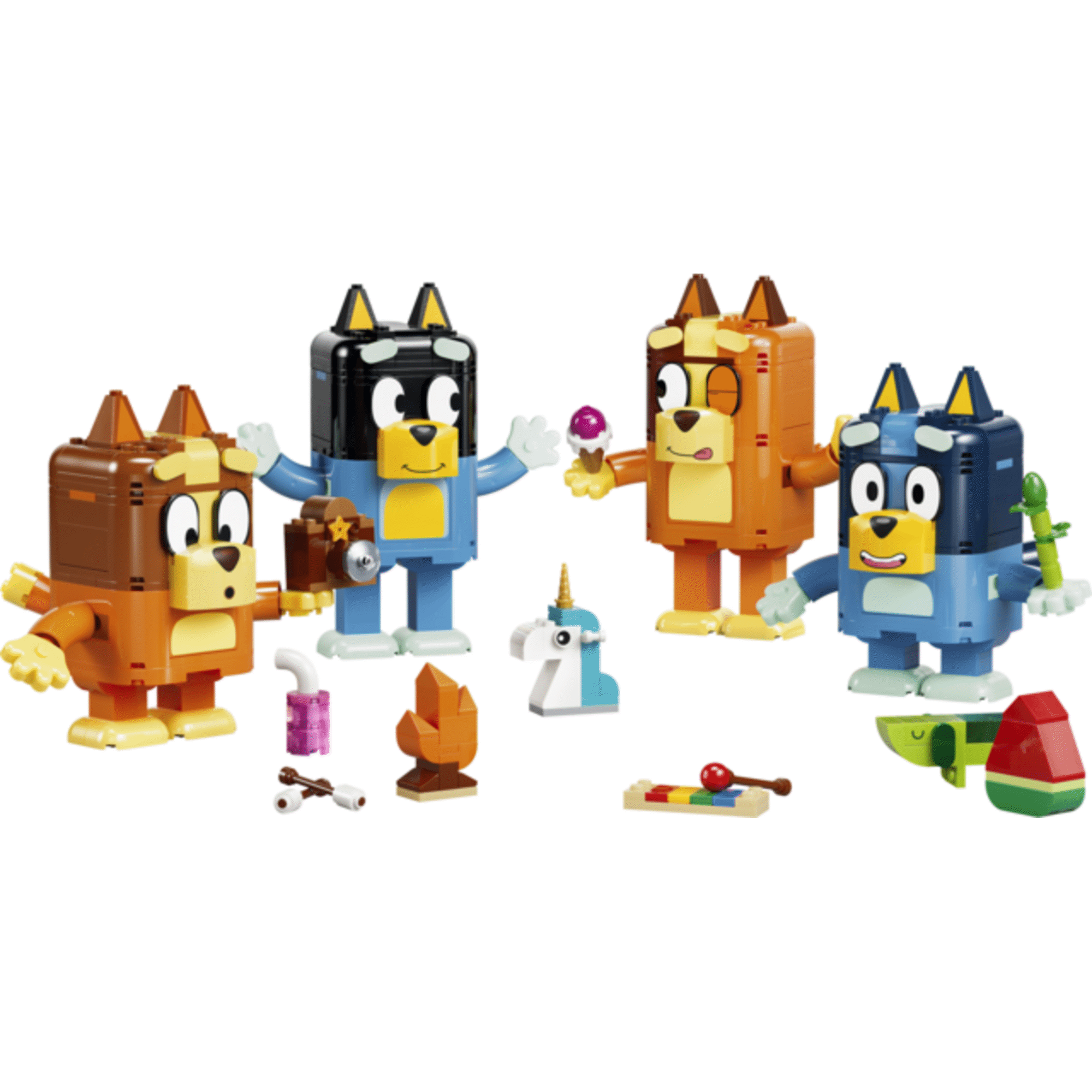 LEGO Bluey - Fam&iacute;lia da Bluey Constru&iacute;da com Pe&ccedil;as - 11217