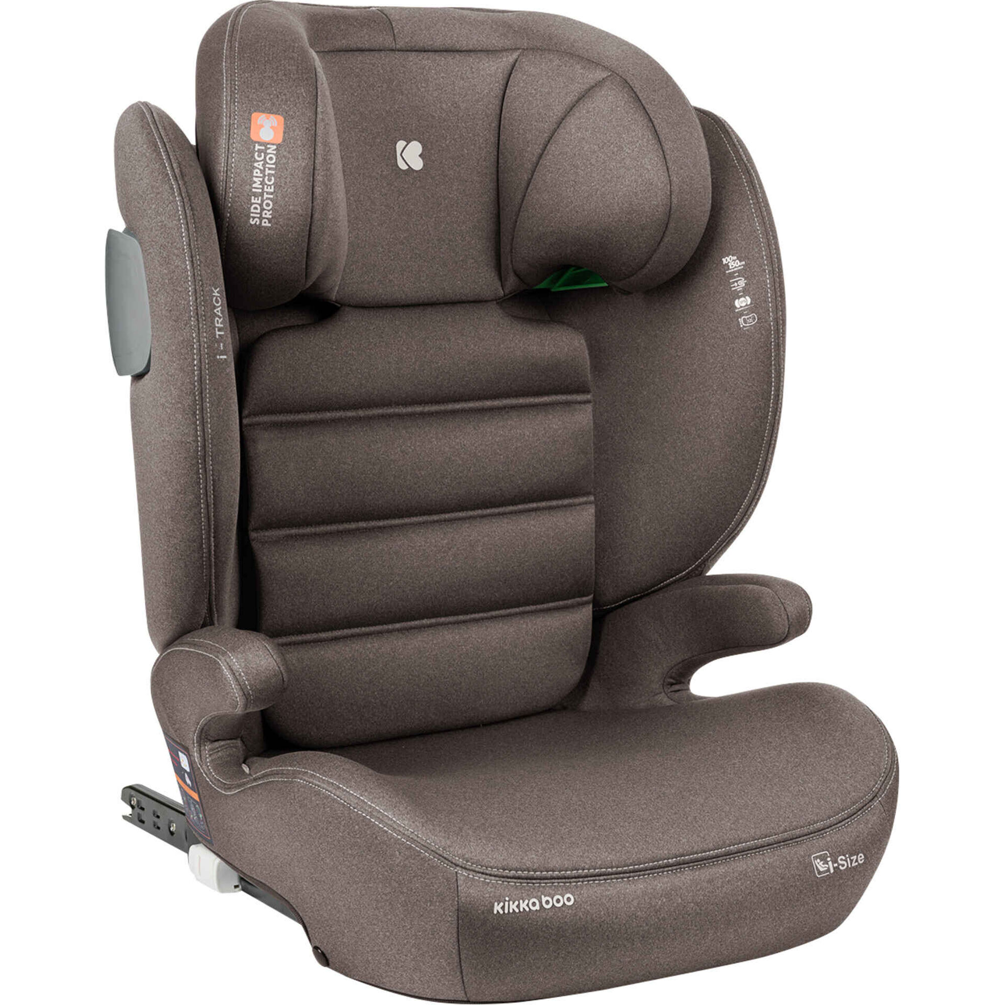 Cadeira Auto I-Size 100-150cm Castanha I-Track Kikka Boo