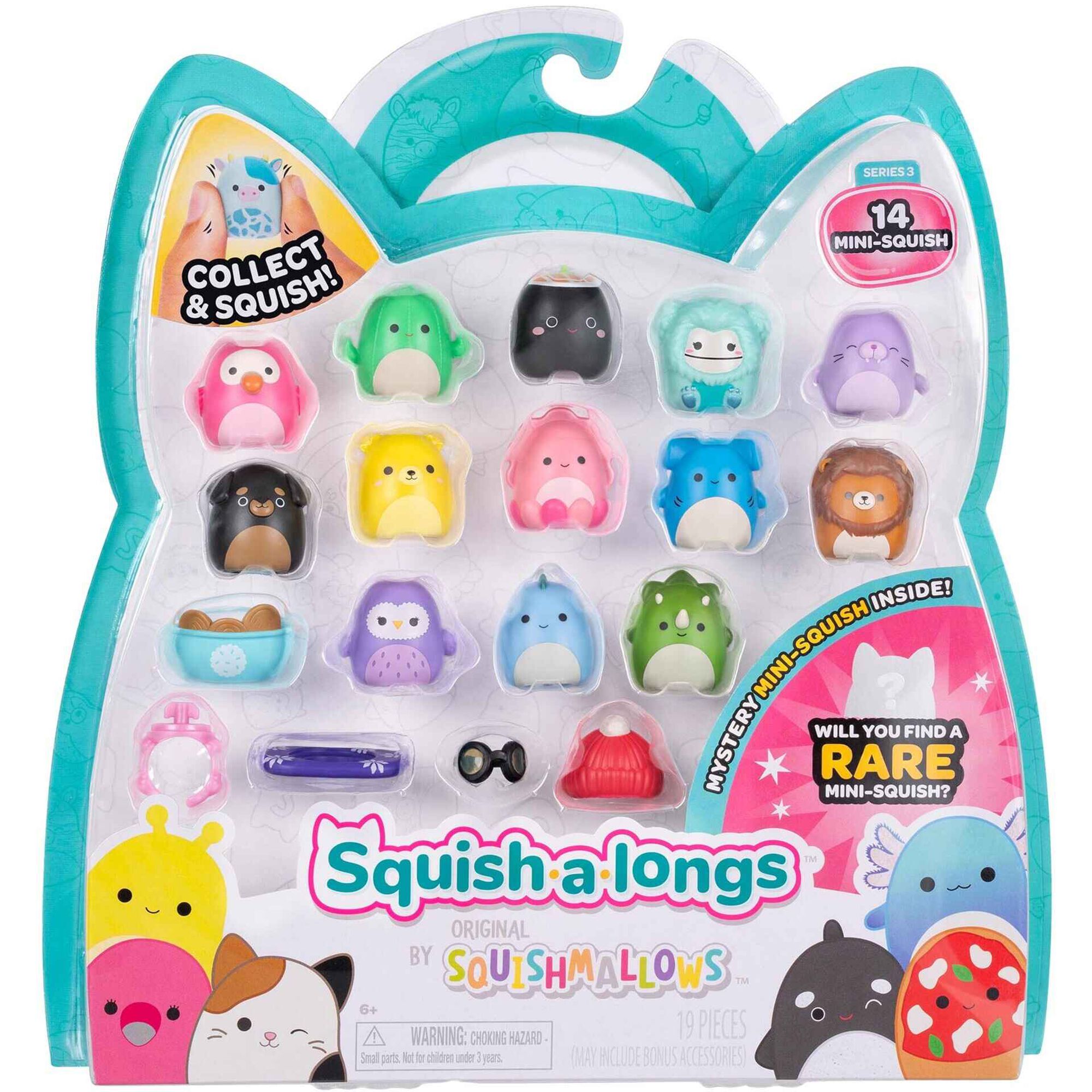Squishalongs - Pack 14 Figuras