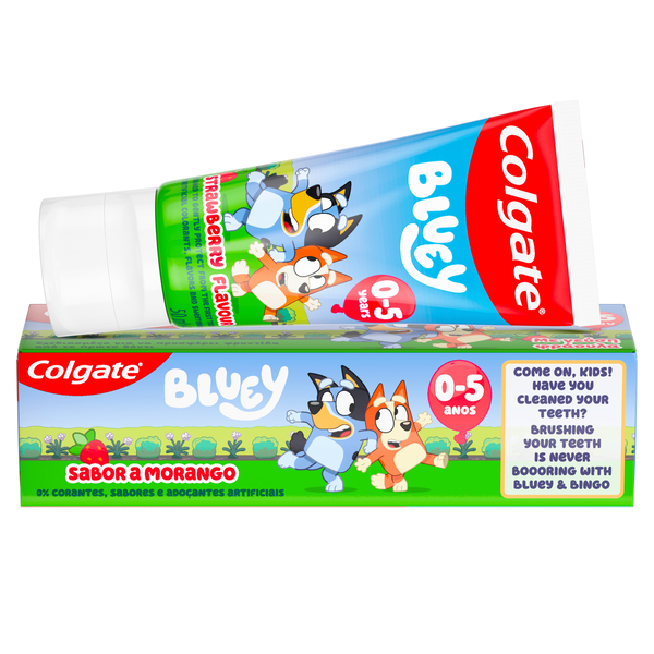 Pasta de Dentes Criança Bluey 0 a 5 Anos Colgate