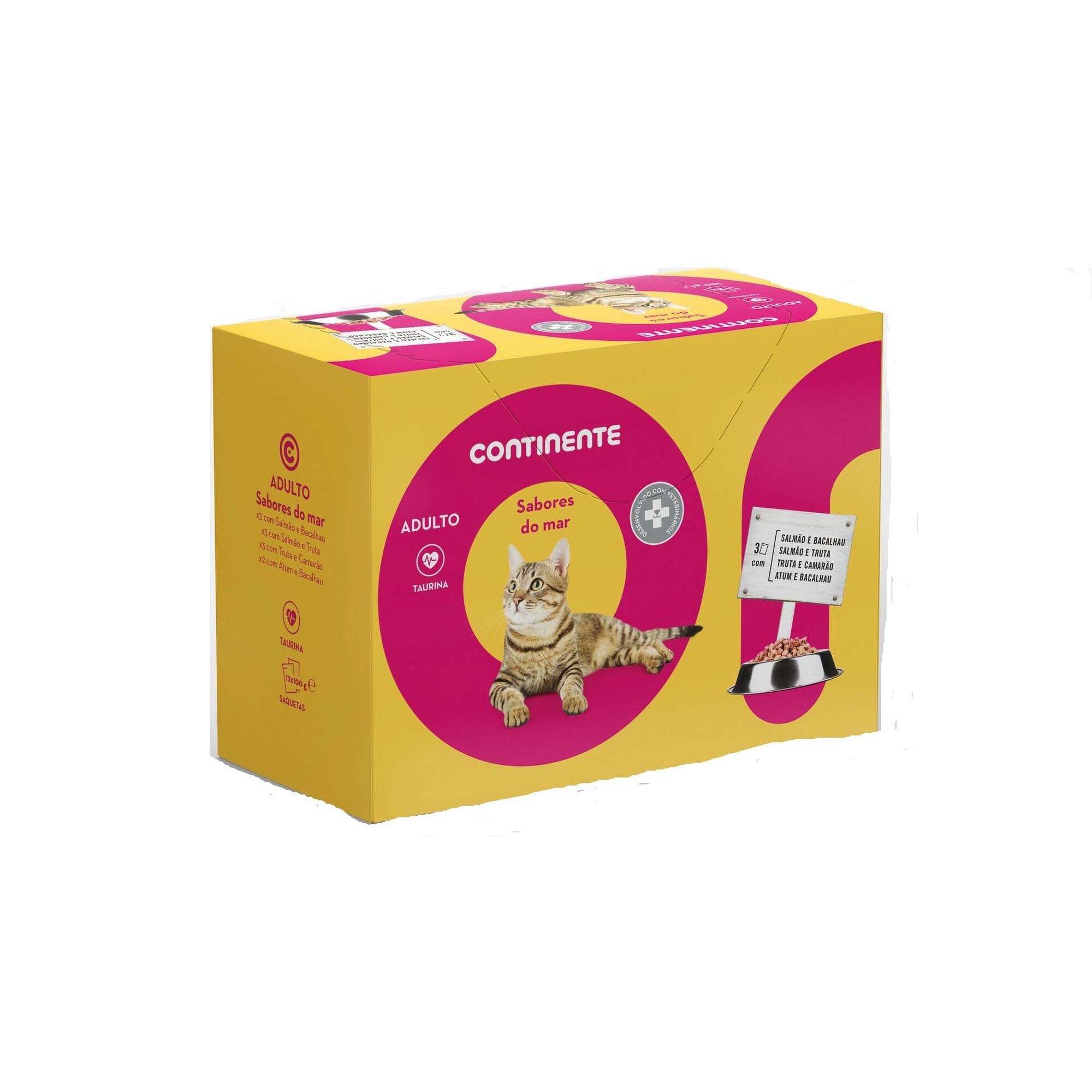Comida Húmida para Gato Sabores Mar Saquetas Comida Húmida para Gato Sabores Mar Saquetas