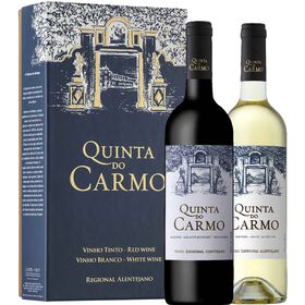 Quinta do Carmo Alentejano Vinho Branco e Vinho Tinto Conjunto